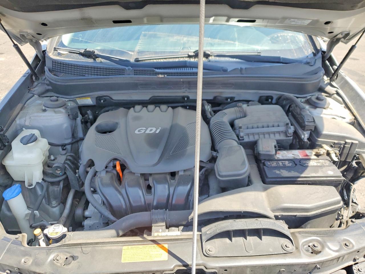 2013 Hyundai Sonata Gls Silver vin: 5NPEB4AC0DH740656