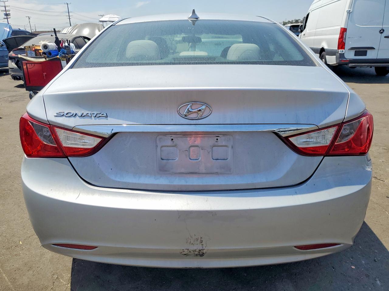 2013 Hyundai Sonata Gls Silver vin: 5NPEB4AC0DH740656