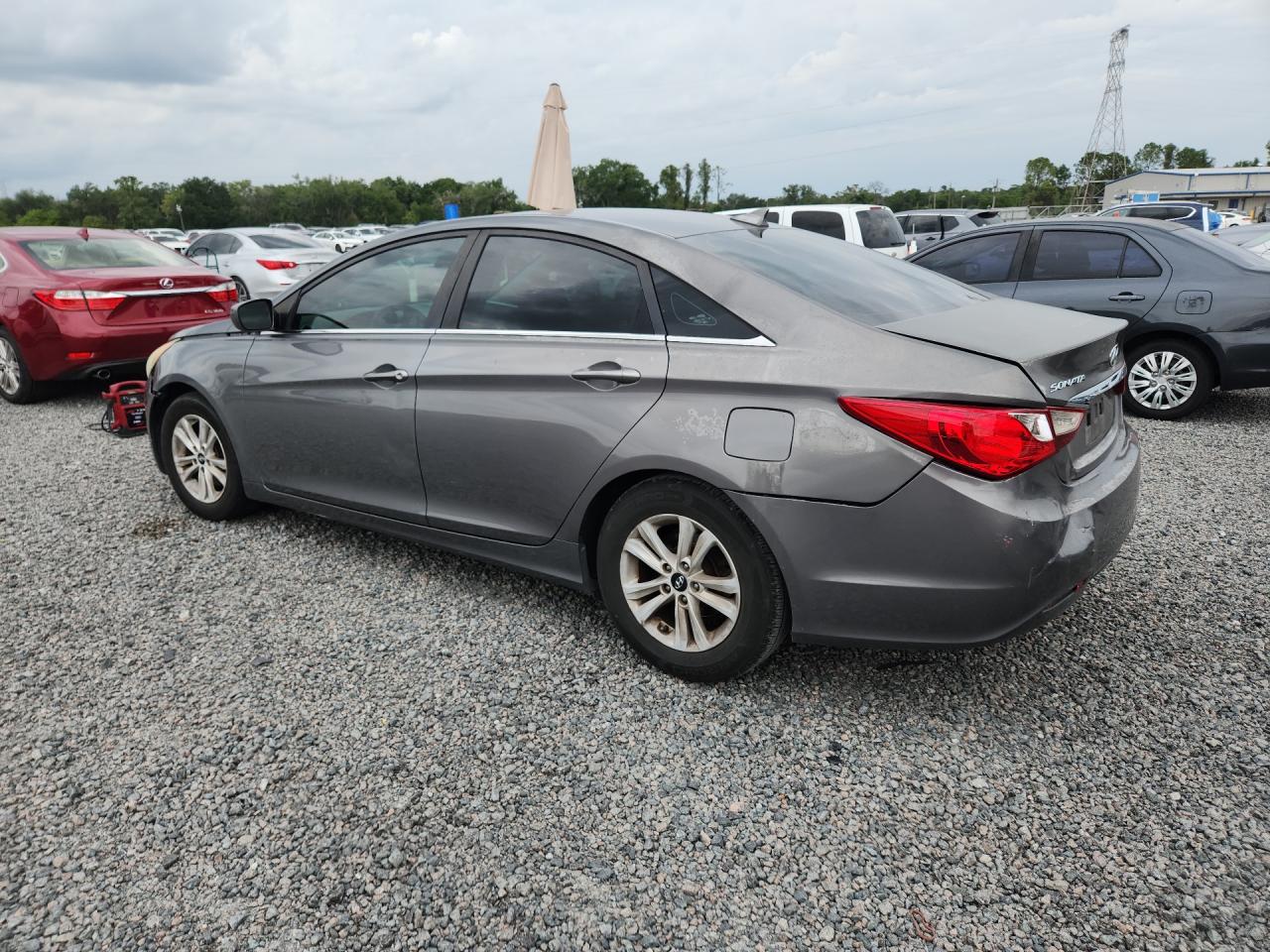2013 Hyundai Sonata Gls Gray vin: 5NPEB4AC0DH740902