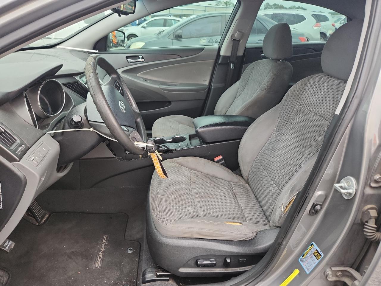 2013 Hyundai Sonata Gls Gray vin: 5NPEB4AC0DH740902