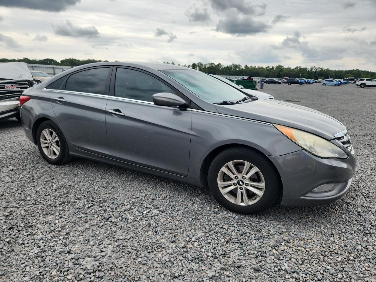 2013 Hyundai Sonata Gls Gray vin: 5NPEB4AC0DH740902