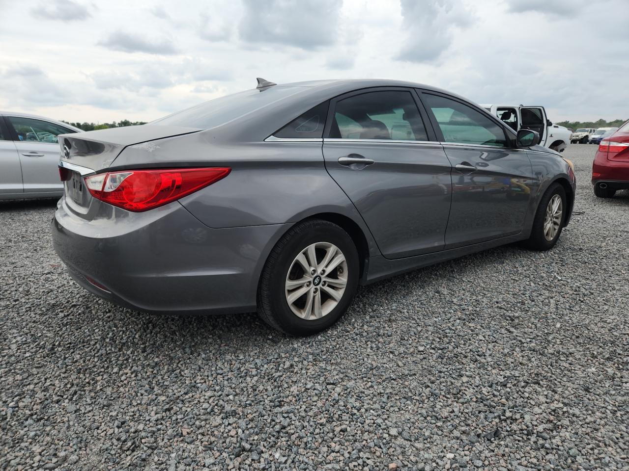 2013 Hyundai Sonata Gls Gray vin: 5NPEB4AC0DH740902