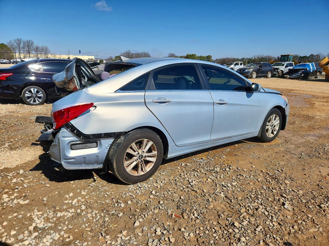 2013 Hyundai Sonata Gls Blue vin: 5NPEB4AC0DH748448