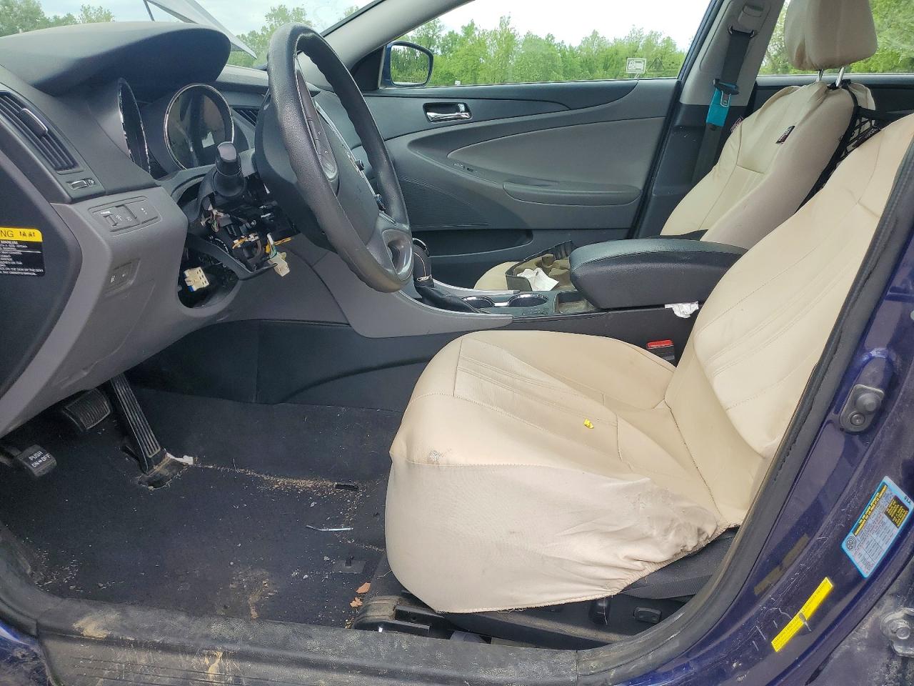 2013 Hyundai Sonata Gls Синий vin: 5NPEB4AC0DH771471