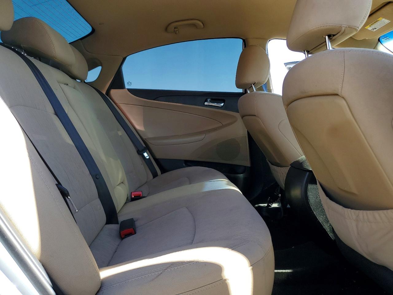 2013 Hyundai Sonata Gls White vin: 5NPEB4AC0DH776525