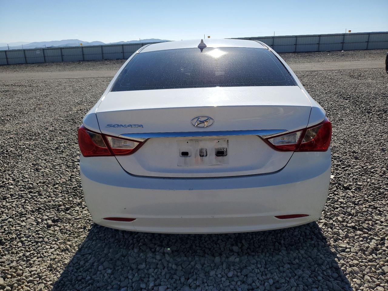 2013 Hyundai Sonata Gls White vin: 5NPEB4AC0DH776525