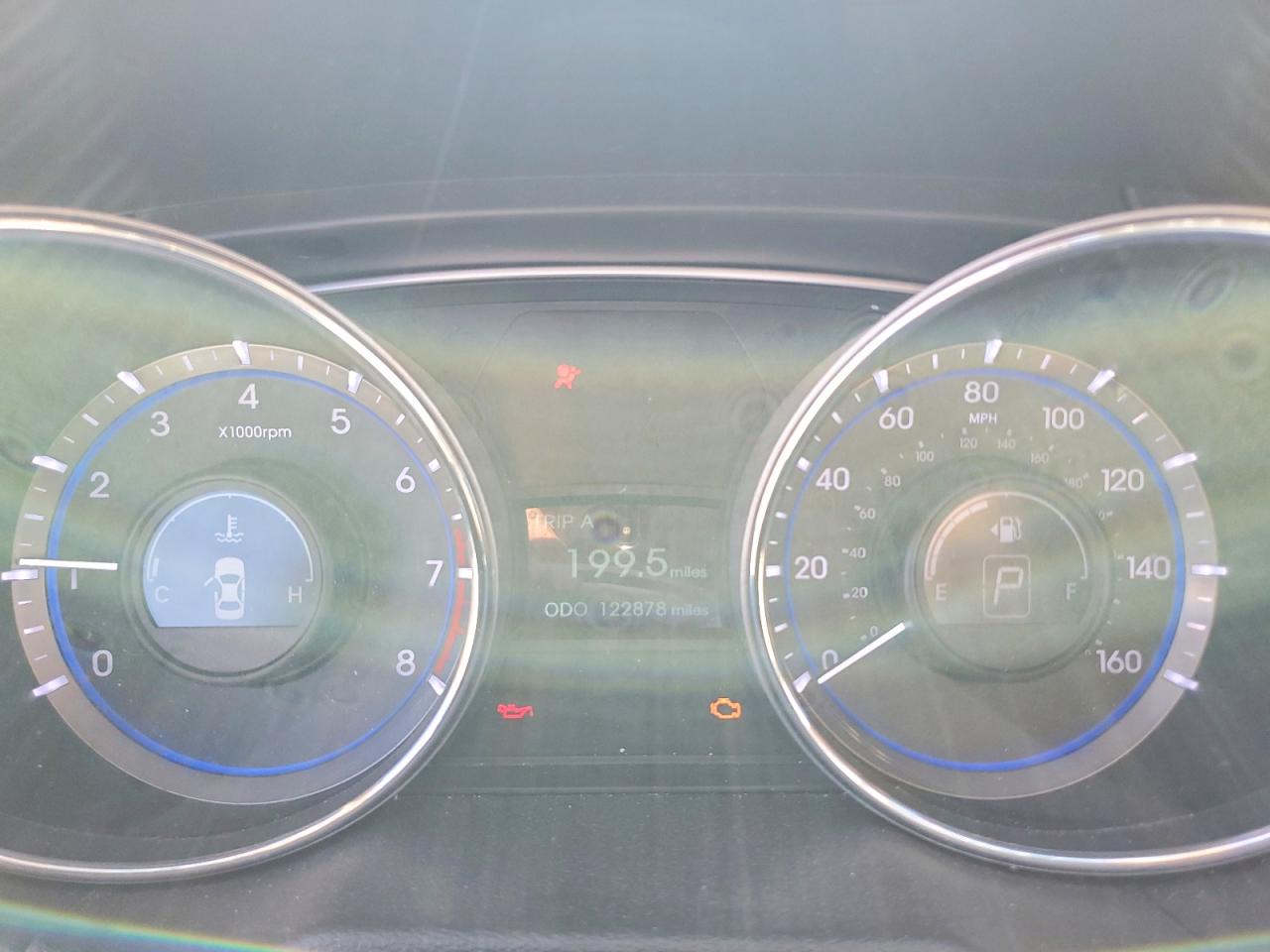 2013 Hyundai Sonata Gls White vin: 5NPEB4AC0DH776525