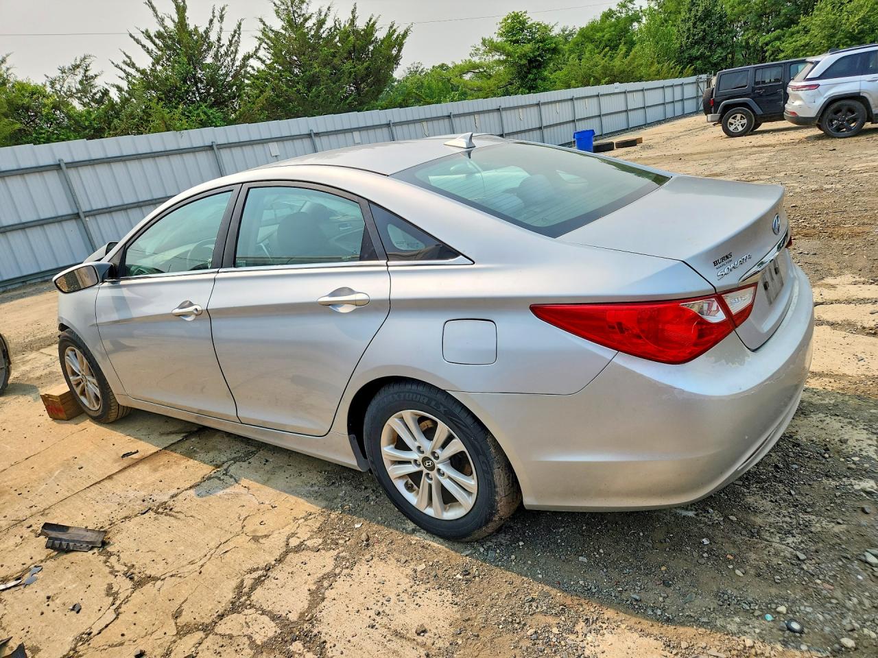 2013 Hyundai Sonata Gls Silver vin: 5NPEB4AC0DH786570