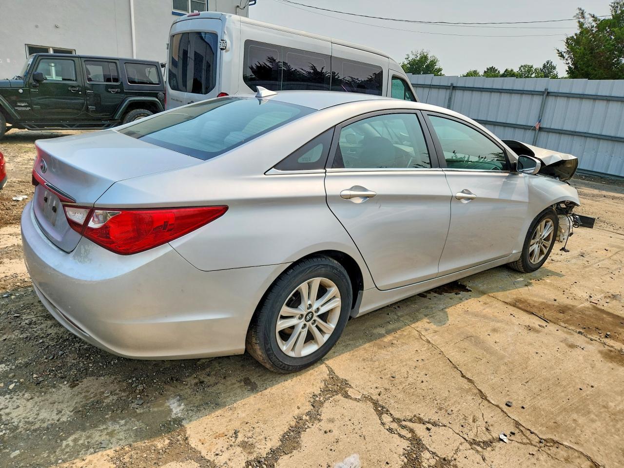 2013 Hyundai Sonata Gls Silver vin: 5NPEB4AC0DH786570