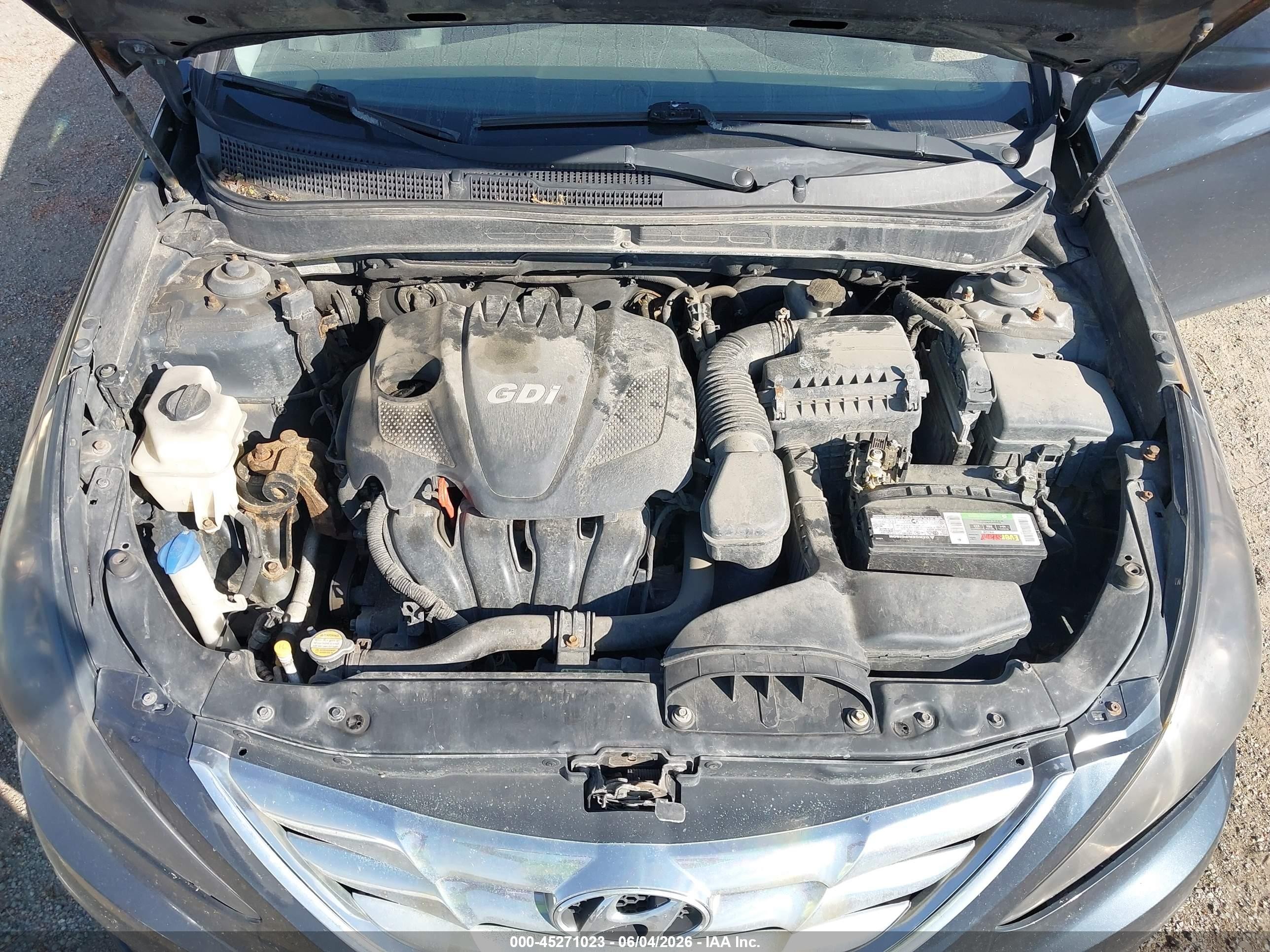 2013 Hyundai Sonata Gls Blue vin: 5NPEB4AC0DH789551
