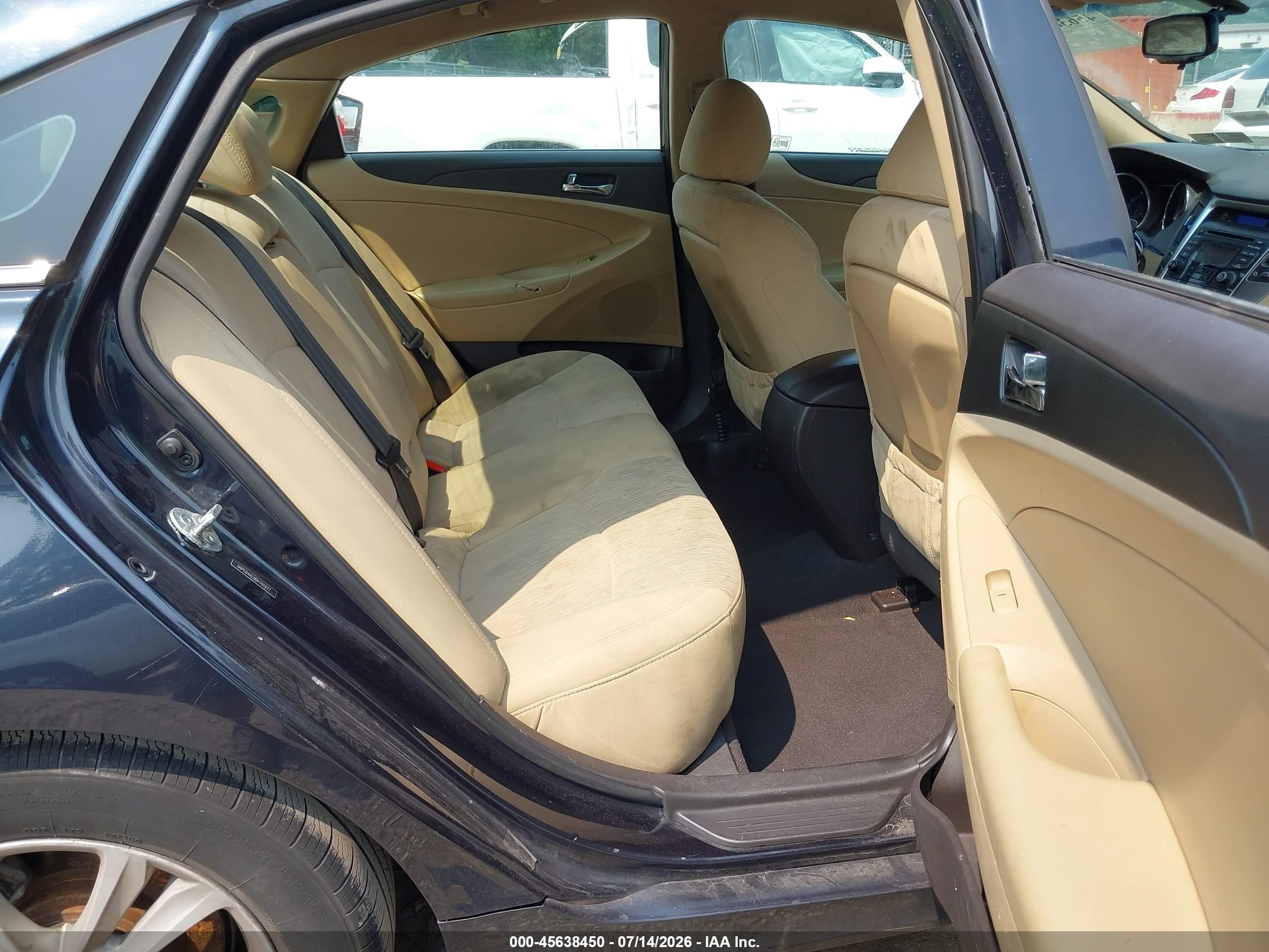 2013 Hyundai Sonata Gls Blue vin: 5NPEB4AC0DH791977