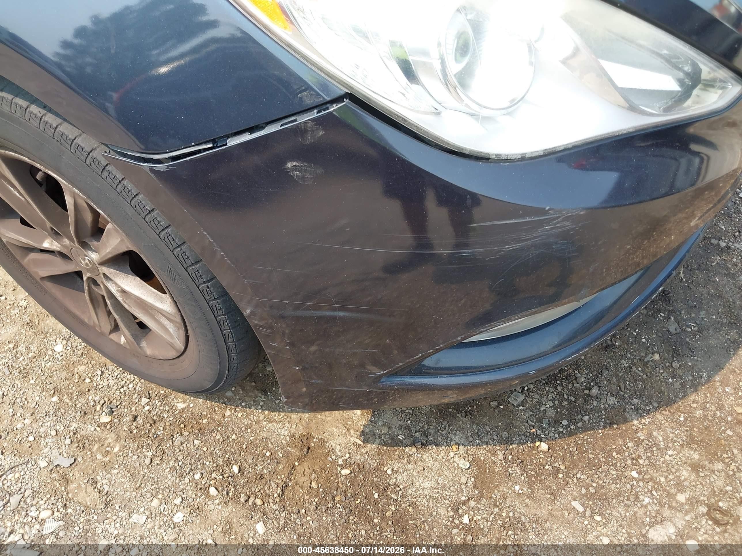 2013 Hyundai Sonata Gls Blue vin: 5NPEB4AC0DH791977