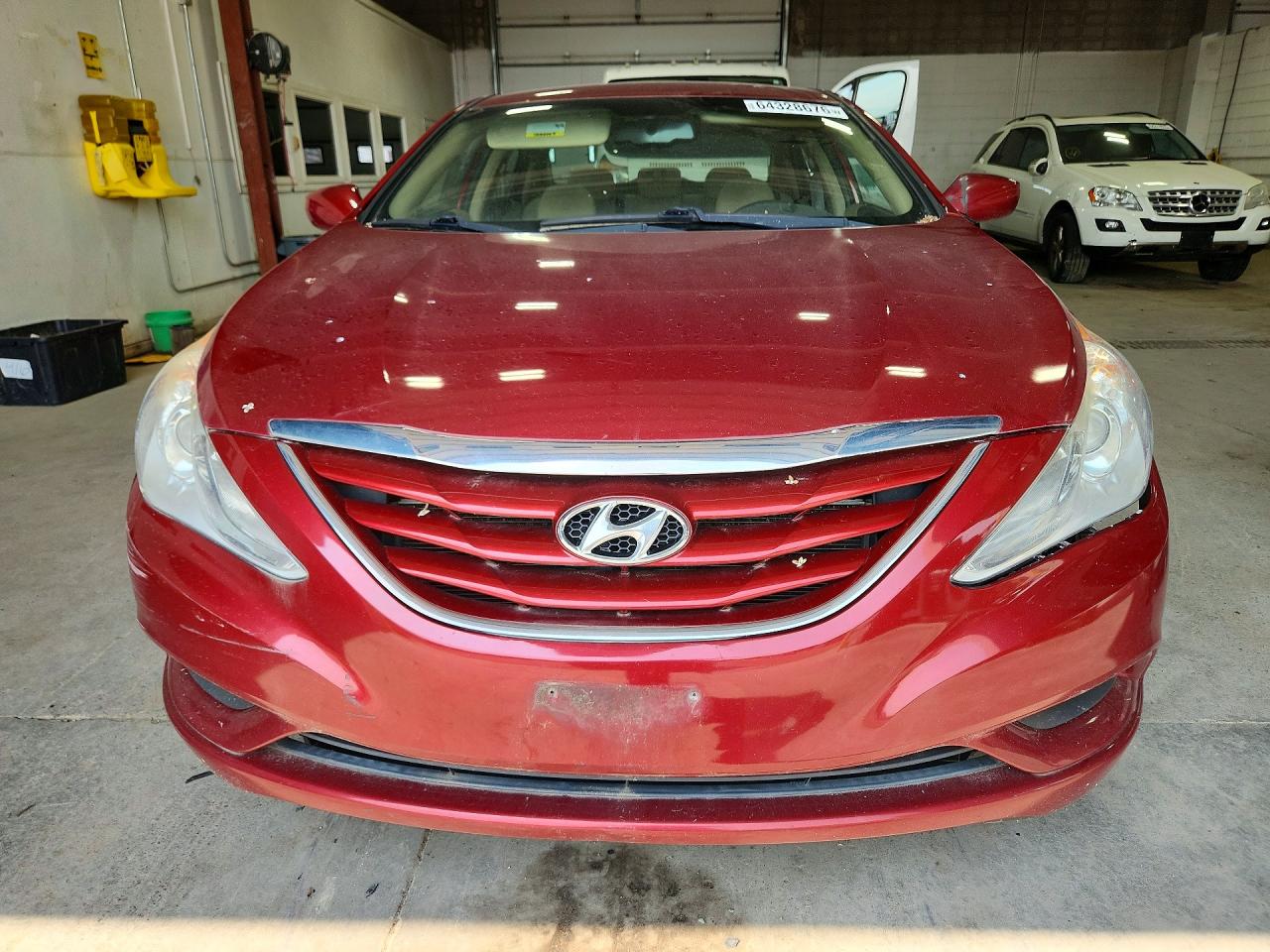 2013 Hyundai Sonata Gls Burgundy vin: 5NPEB4AC0DH796516