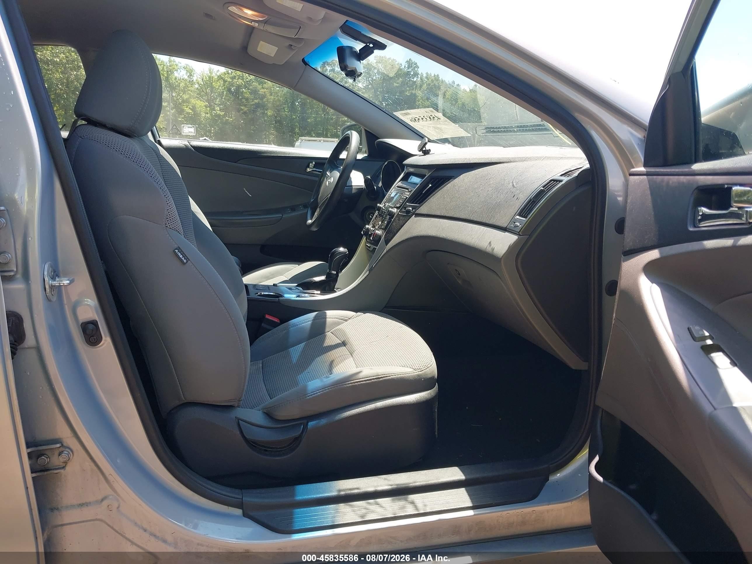2013 Hyundai Sonata Gls Light Blue vin: 5NPEB4AC0DH801715