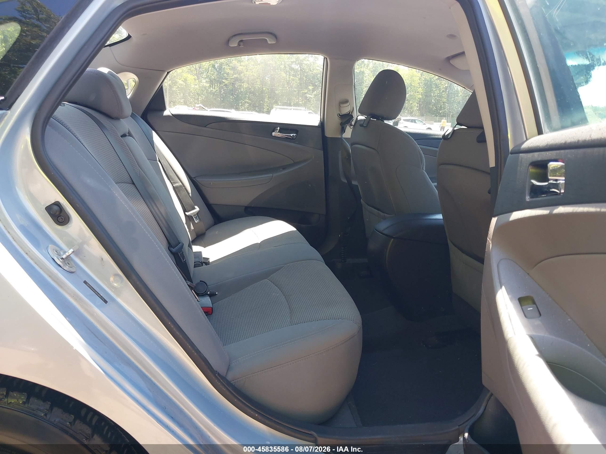 2013 Hyundai Sonata Gls Light Blue vin: 5NPEB4AC0DH801715