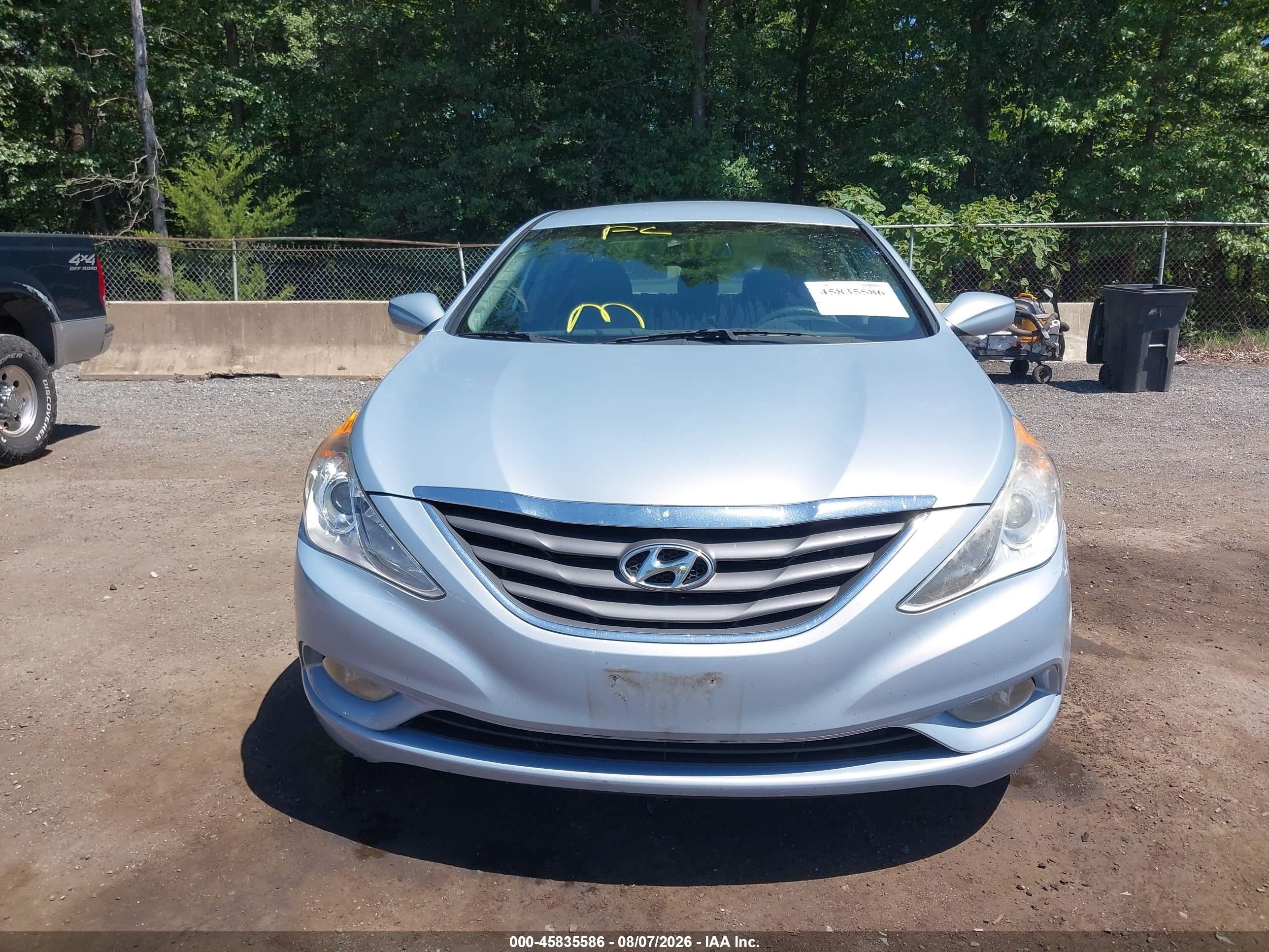 2013 Hyundai Sonata Gls Light Blue vin: 5NPEB4AC0DH801715
