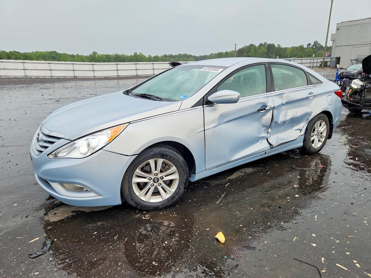 2013 Hyundai Sonata Gls Blue vin: 5NPEB4AC0DH807451