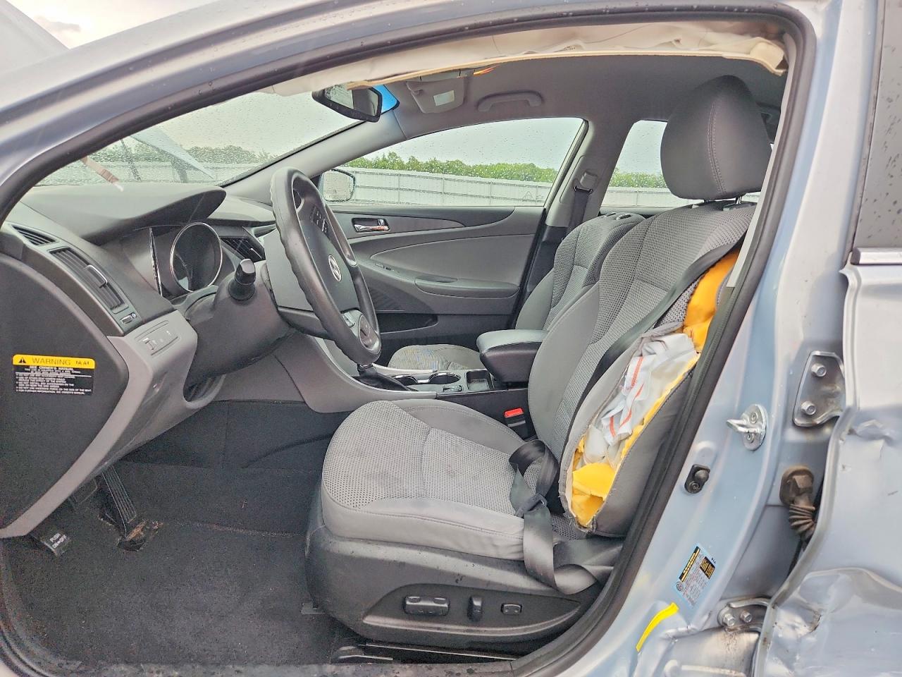 2013 Hyundai Sonata Gls Blue vin: 5NPEB4AC0DH807451
