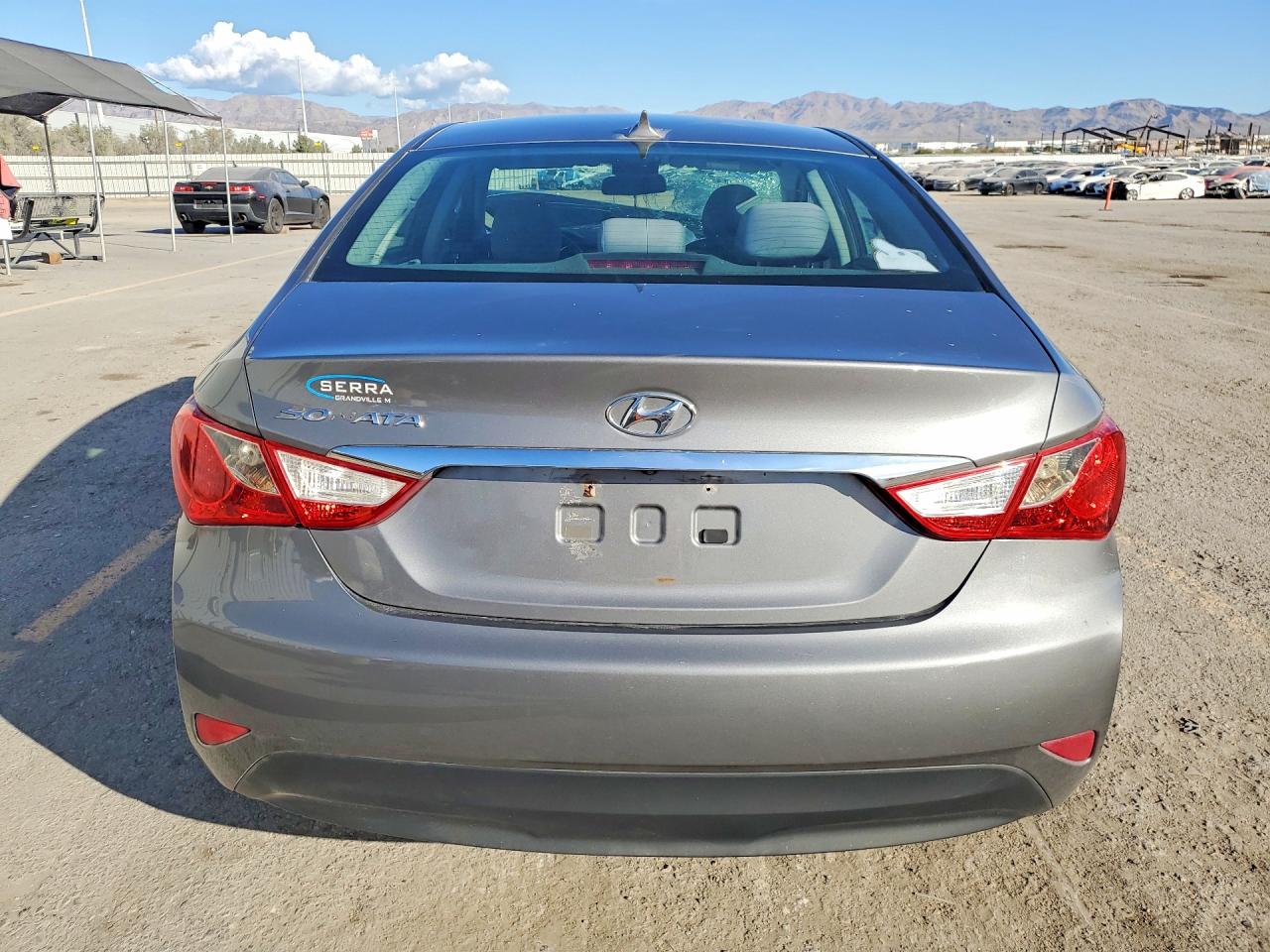 2014 Hyundai Sonata Gls Gray vin: 5NPEB4AC0EH811260