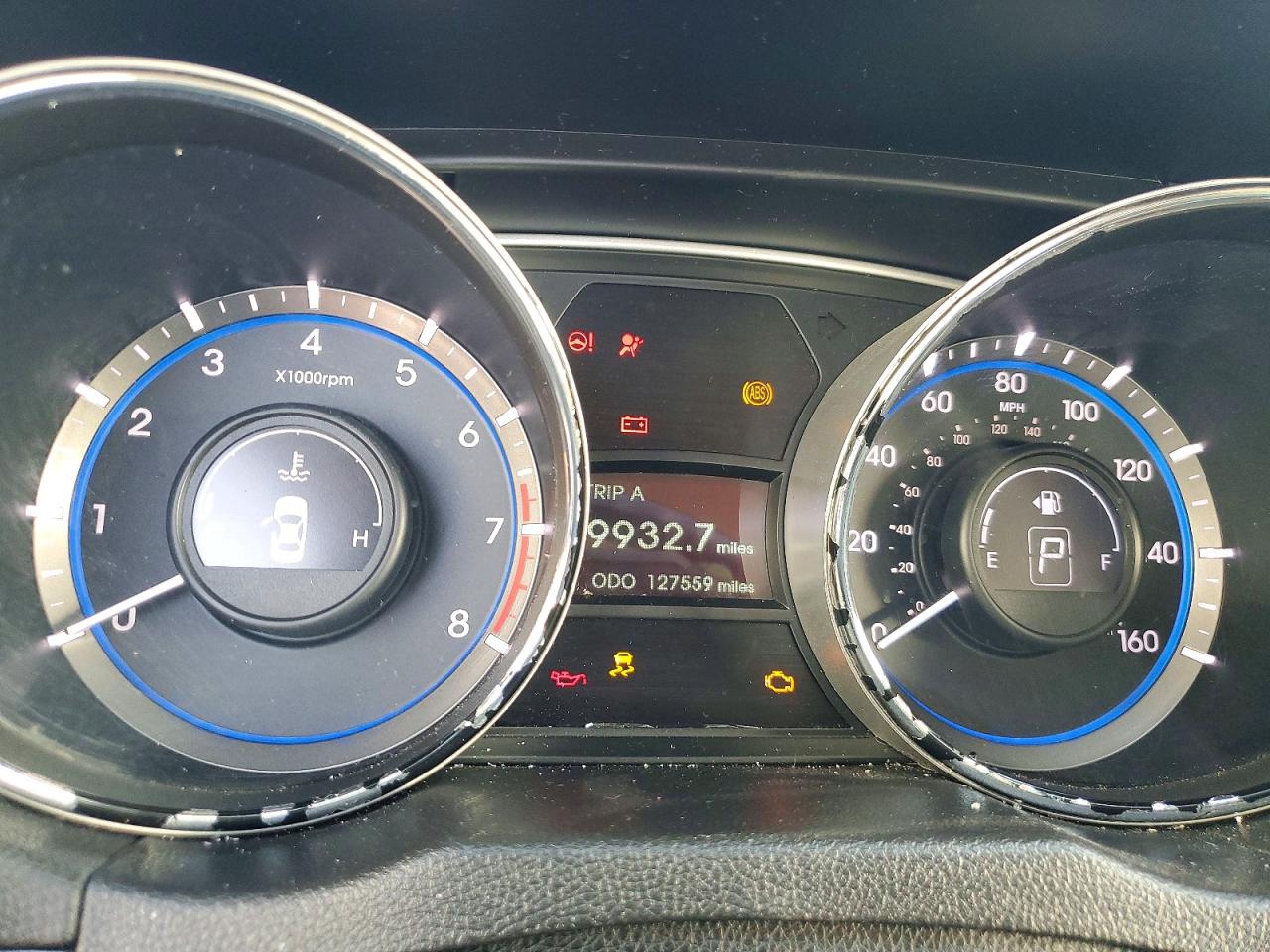 2014 Hyundai Sonata Gls Gray vin: 5NPEB4AC0EH811260
