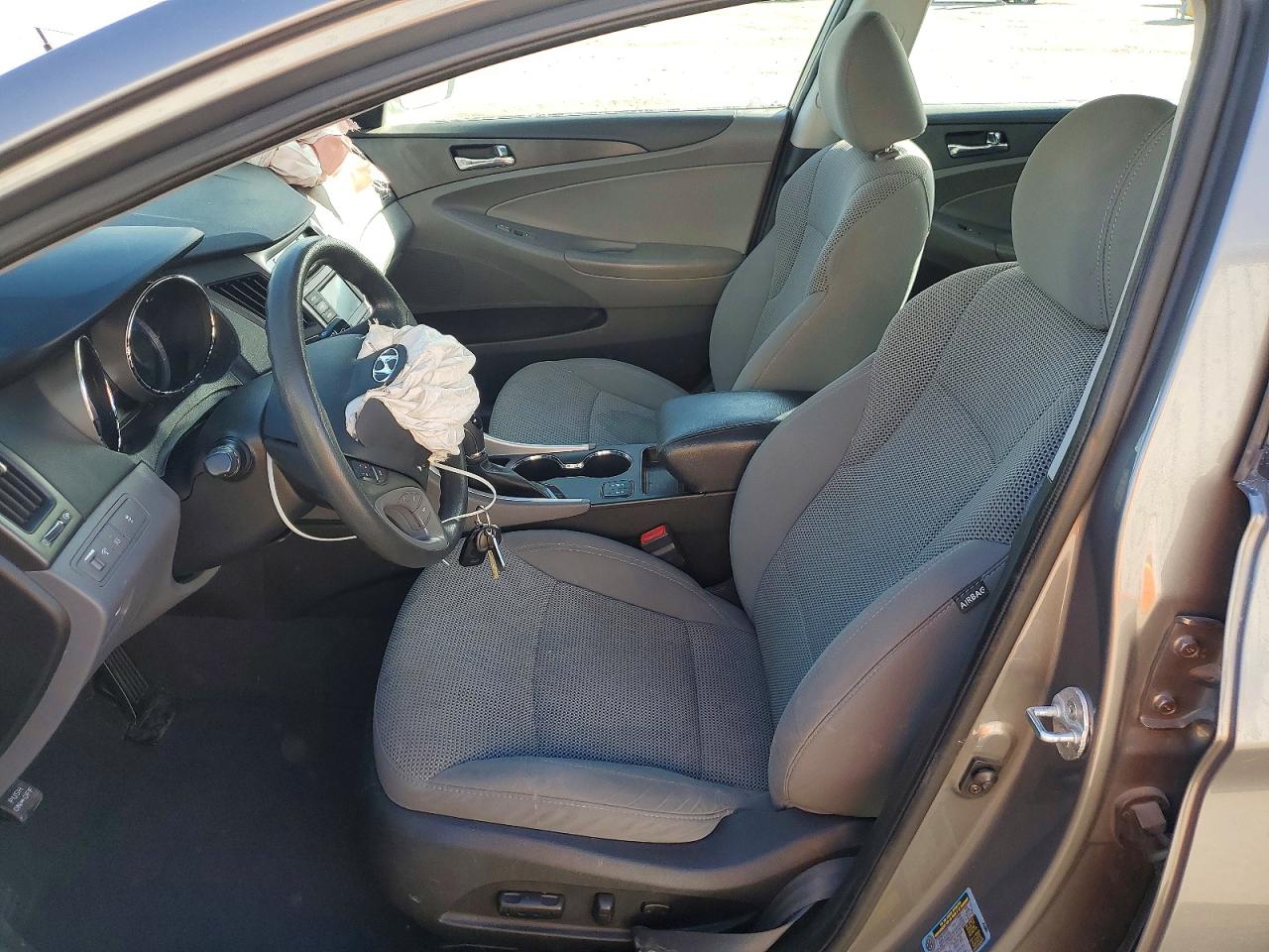 2014 Hyundai Sonata Gls Gray vin: 5NPEB4AC0EH811260