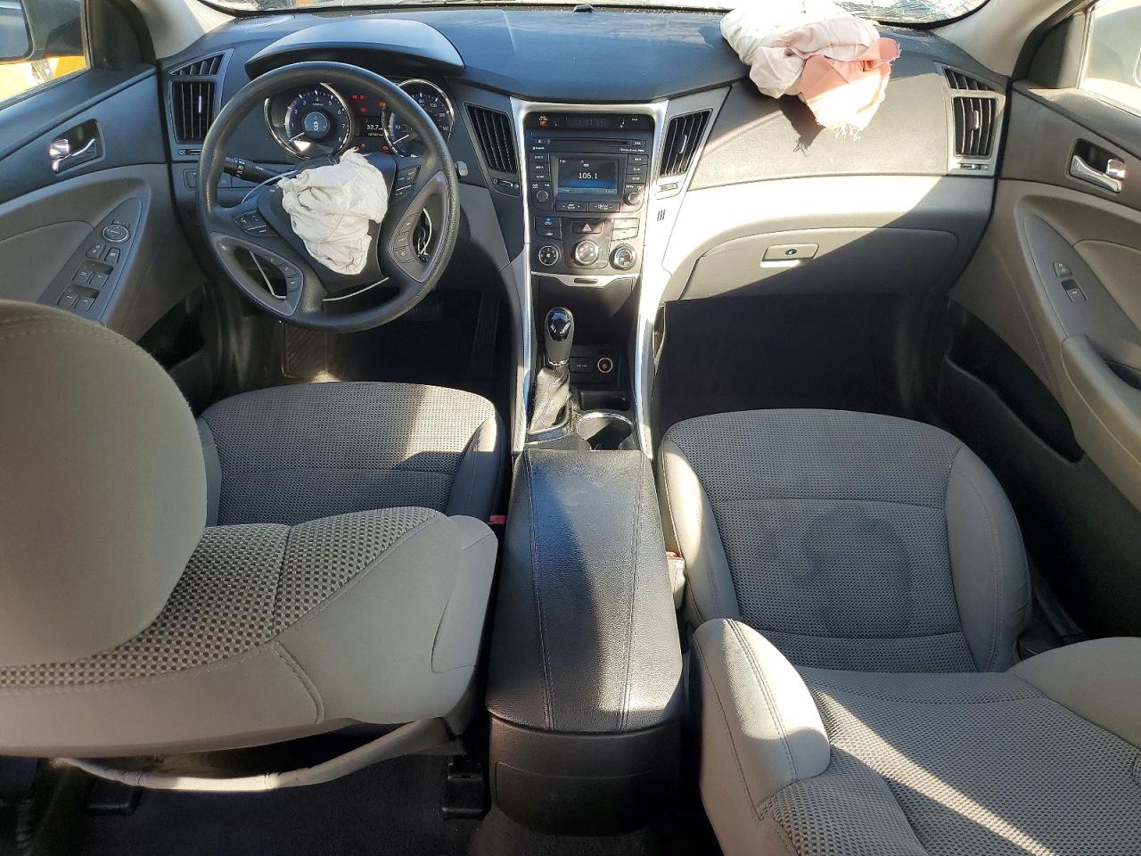 2014 Hyundai Sonata Gls Gray vin: 5NPEB4AC0EH811260