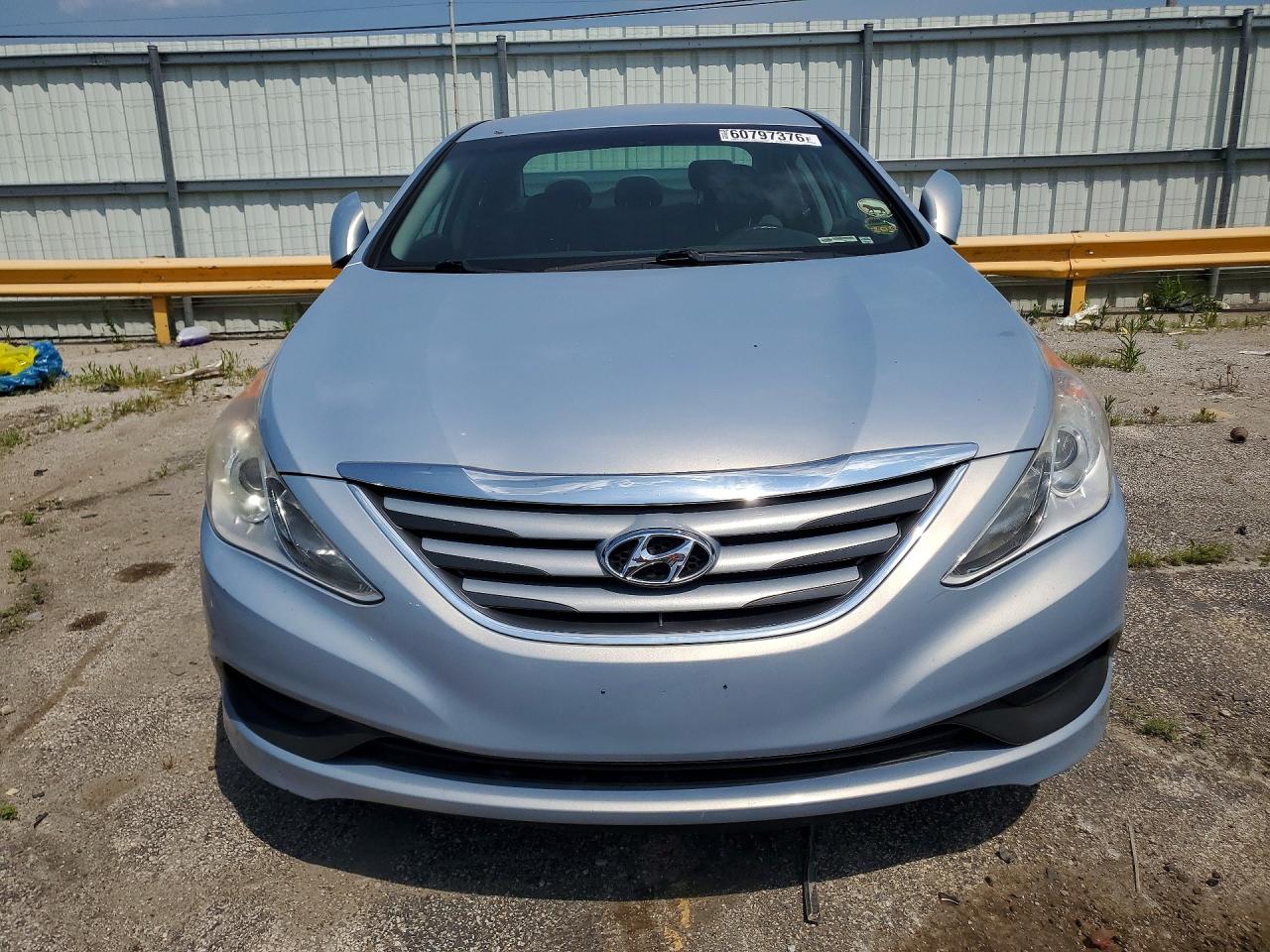 2014 Hyundai Sonata Gls Blue vin: 5NPEB4AC0EH820234