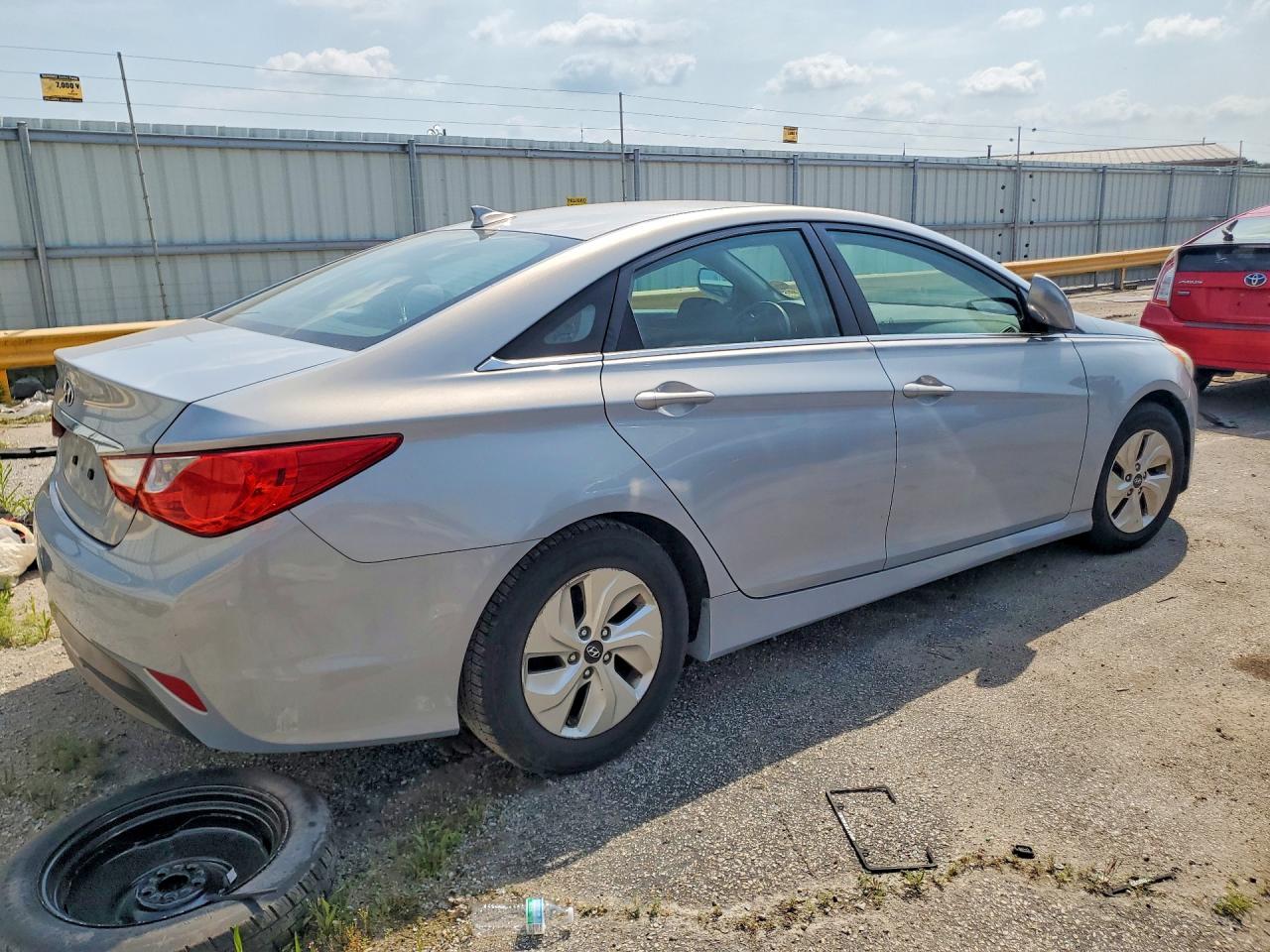 2014 Hyundai Sonata Gls Blue vin: 5NPEB4AC0EH820234
