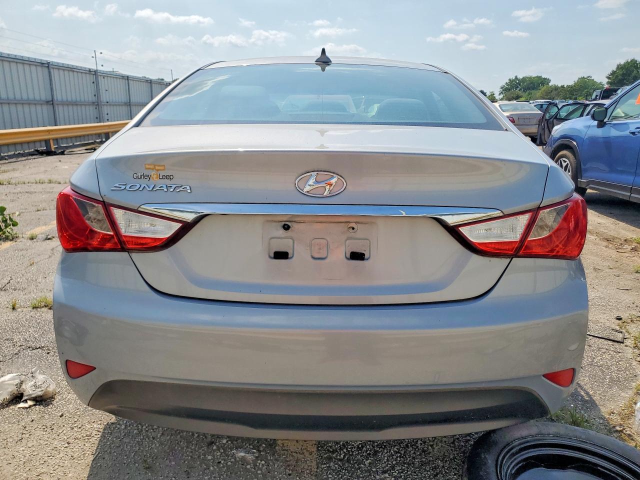 2014 Hyundai Sonata Gls Blue vin: 5NPEB4AC0EH820234