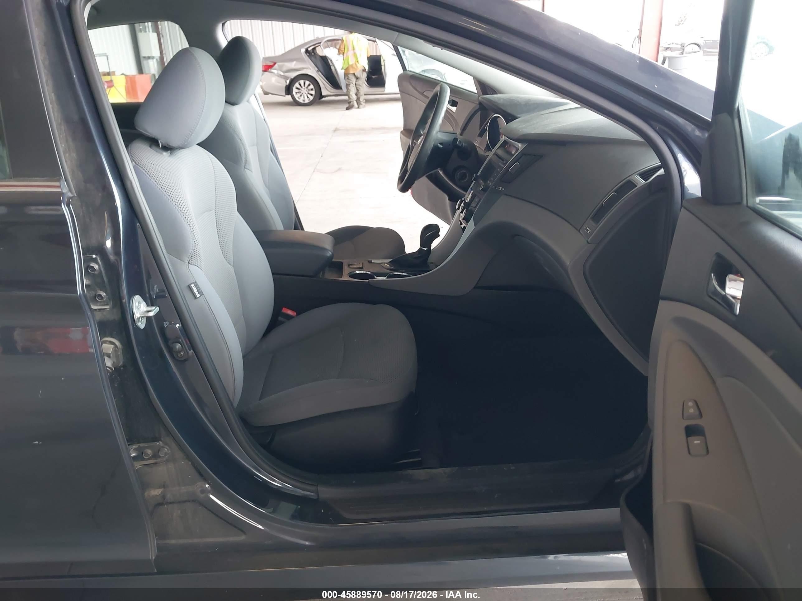 2014 Hyundai Sonata Gls Blue vin: 5NPEB4AC0EH825093