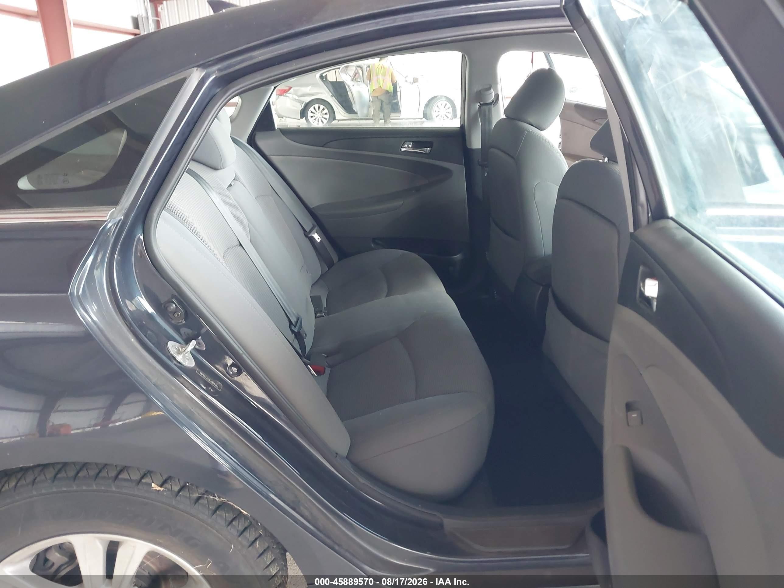 2014 Hyundai Sonata Gls Blue vin: 5NPEB4AC0EH825093
