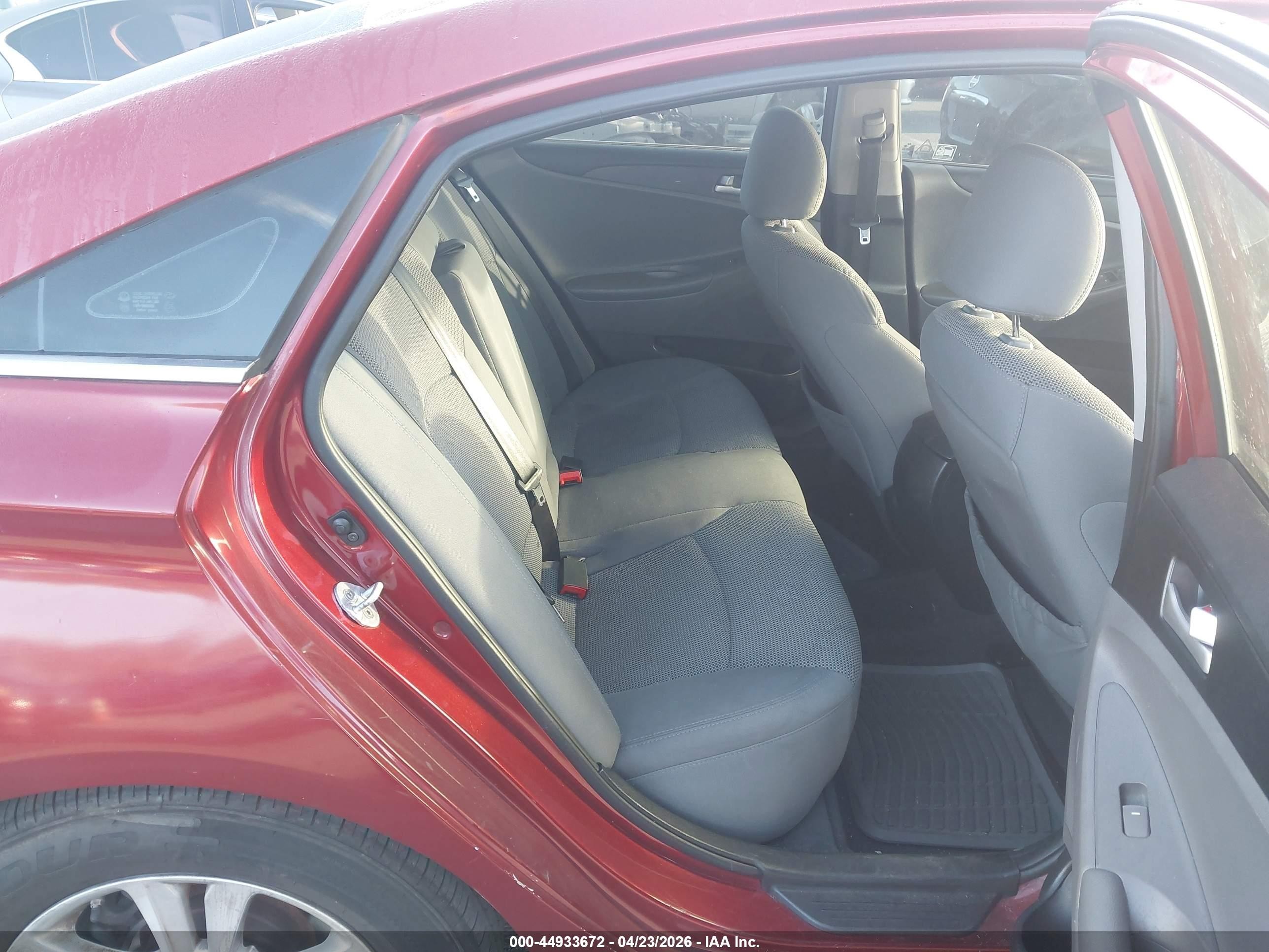 2014 Hyundai Sonata Gls Красный vin: 5NPEB4AC0EH835848