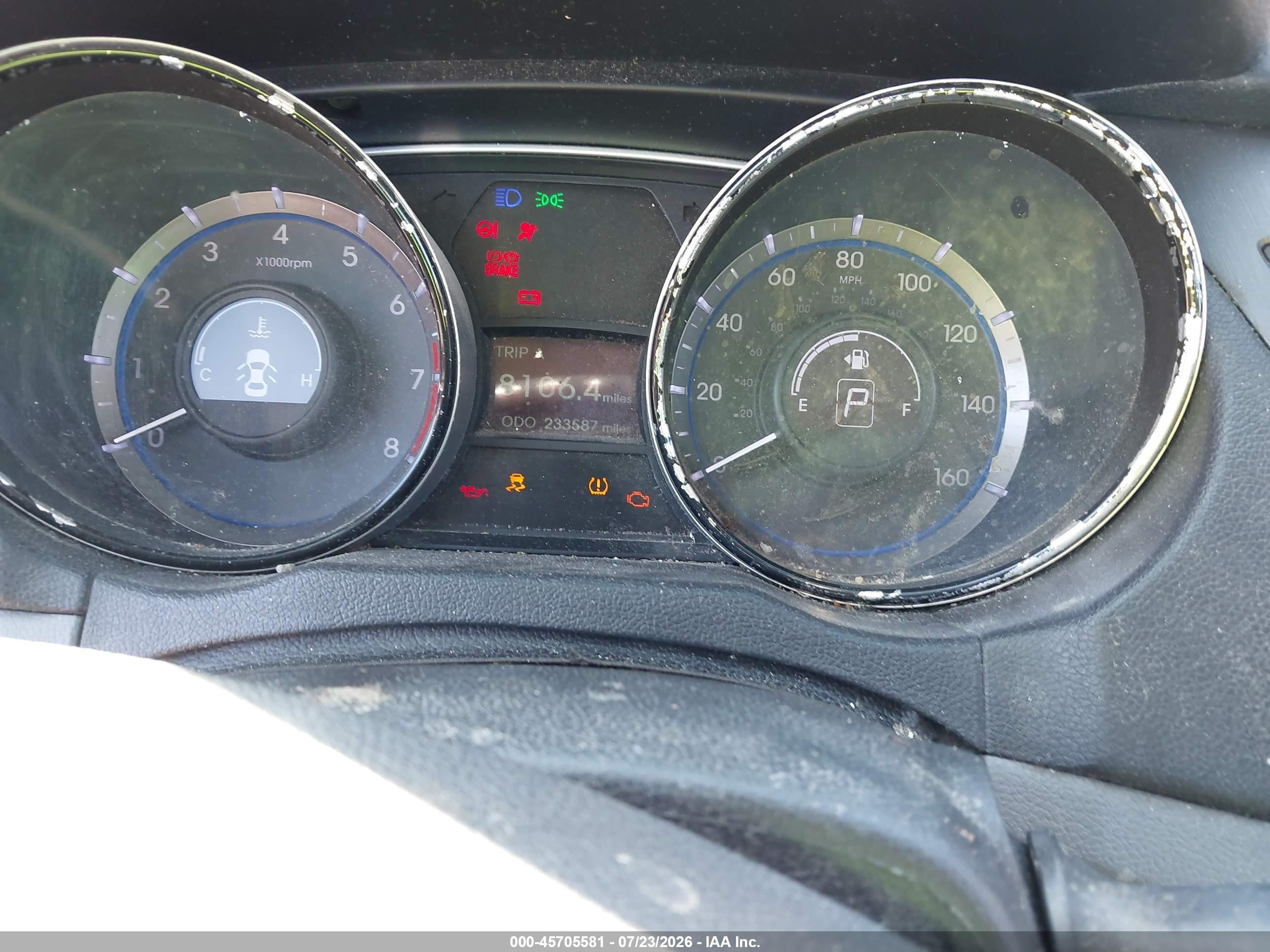 2014 Hyundai Sonata Gls Red vin: 5NPEB4AC0EH843206