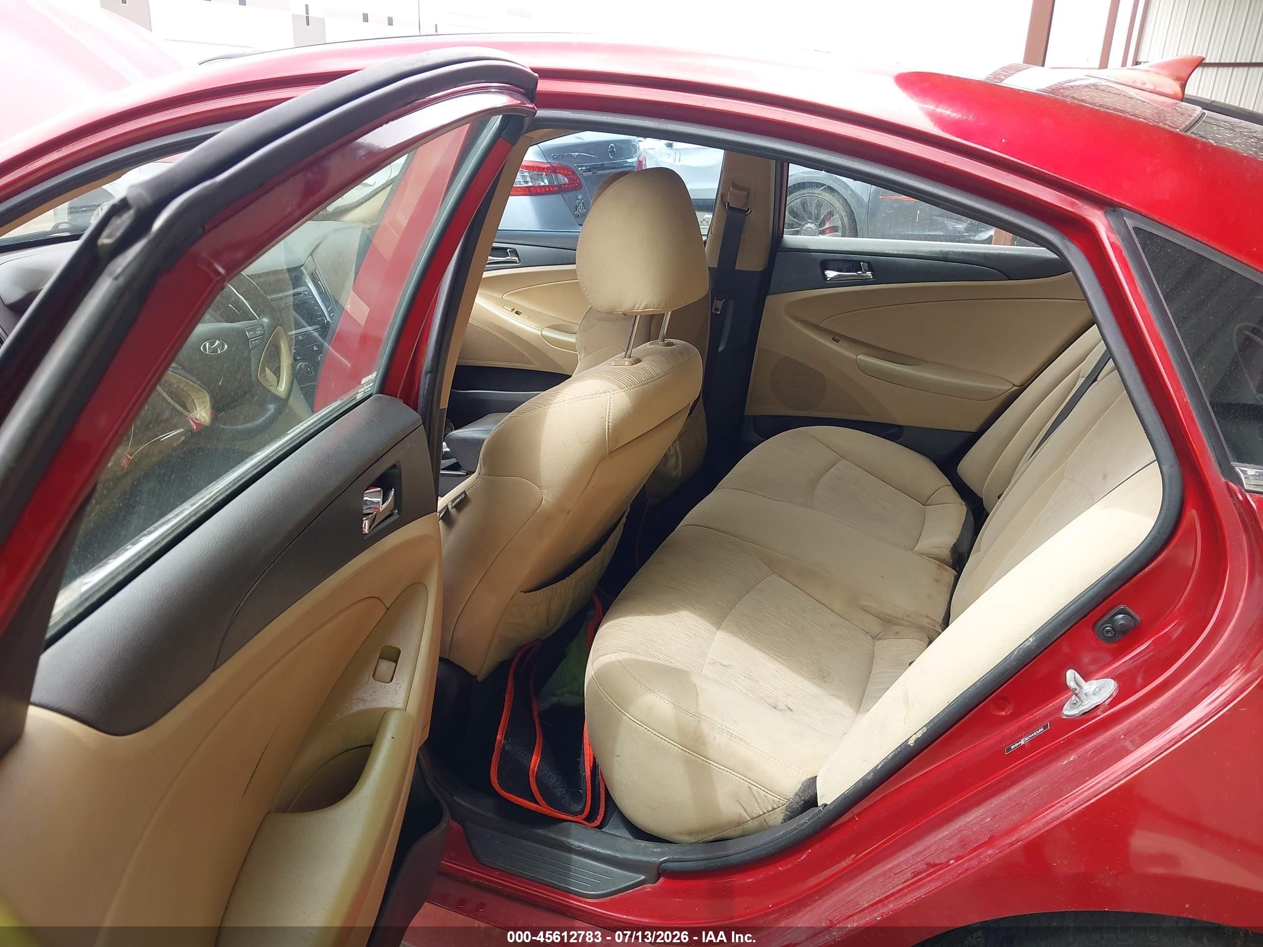 2014 Hyundai Sonata Gls Red vin: 5NPEB4AC0EH844646