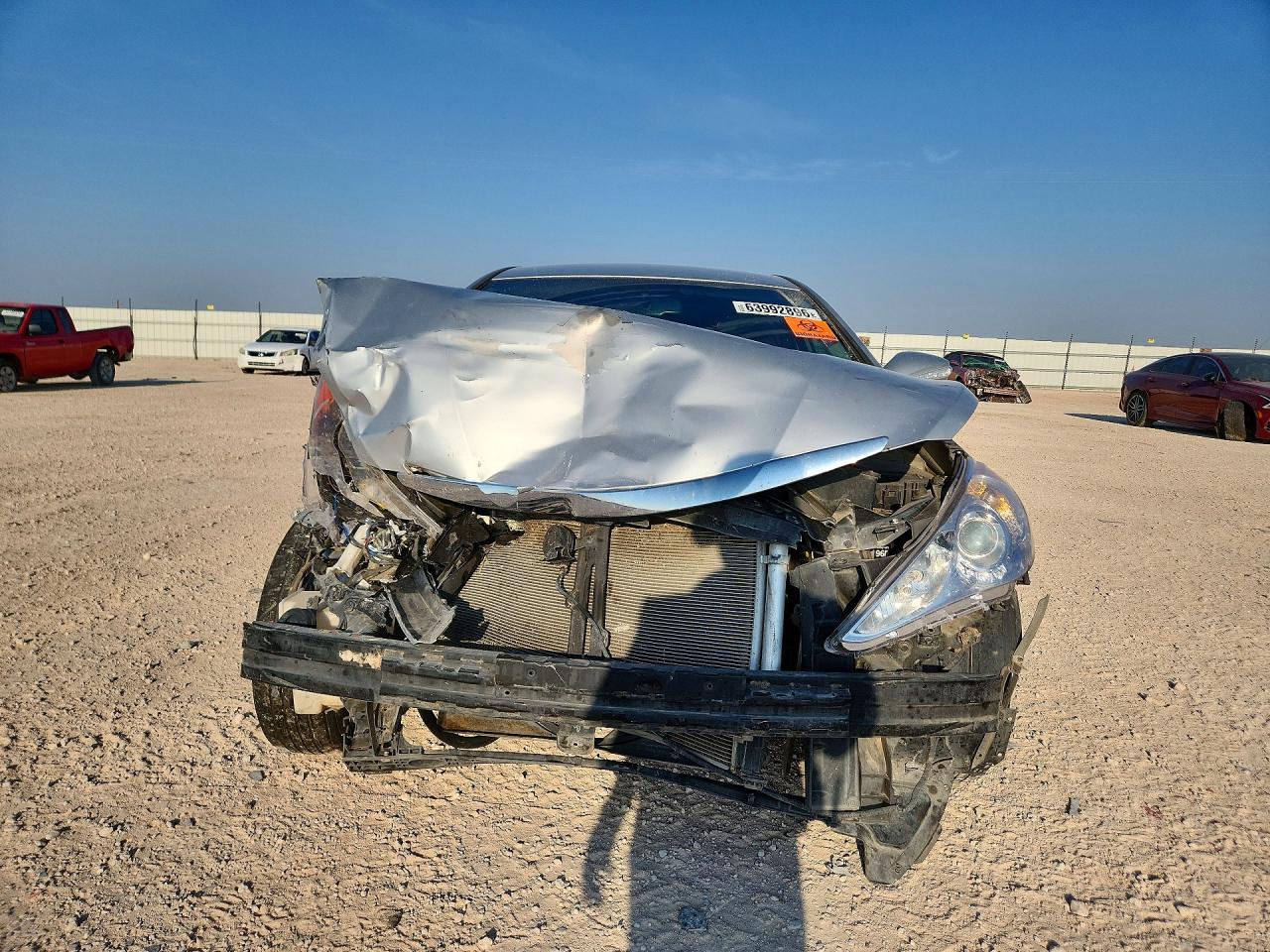 2014 Hyundai Sonata Gls Серебряный vin: 5NPEB4AC0EH847594