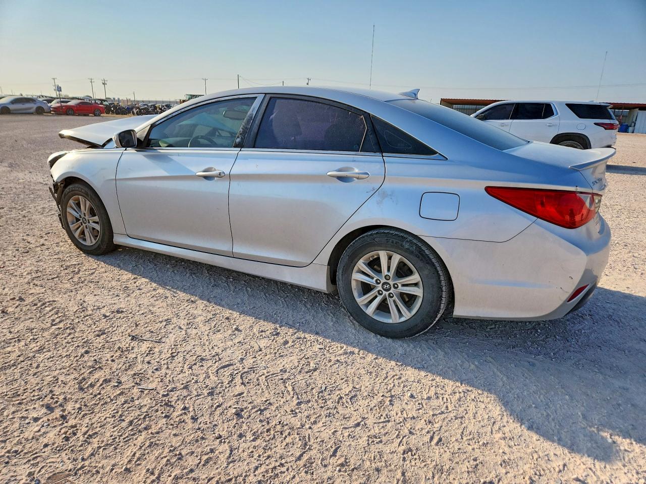 2014 Hyundai Sonata Gls Серебряный vin: 5NPEB4AC0EH847594