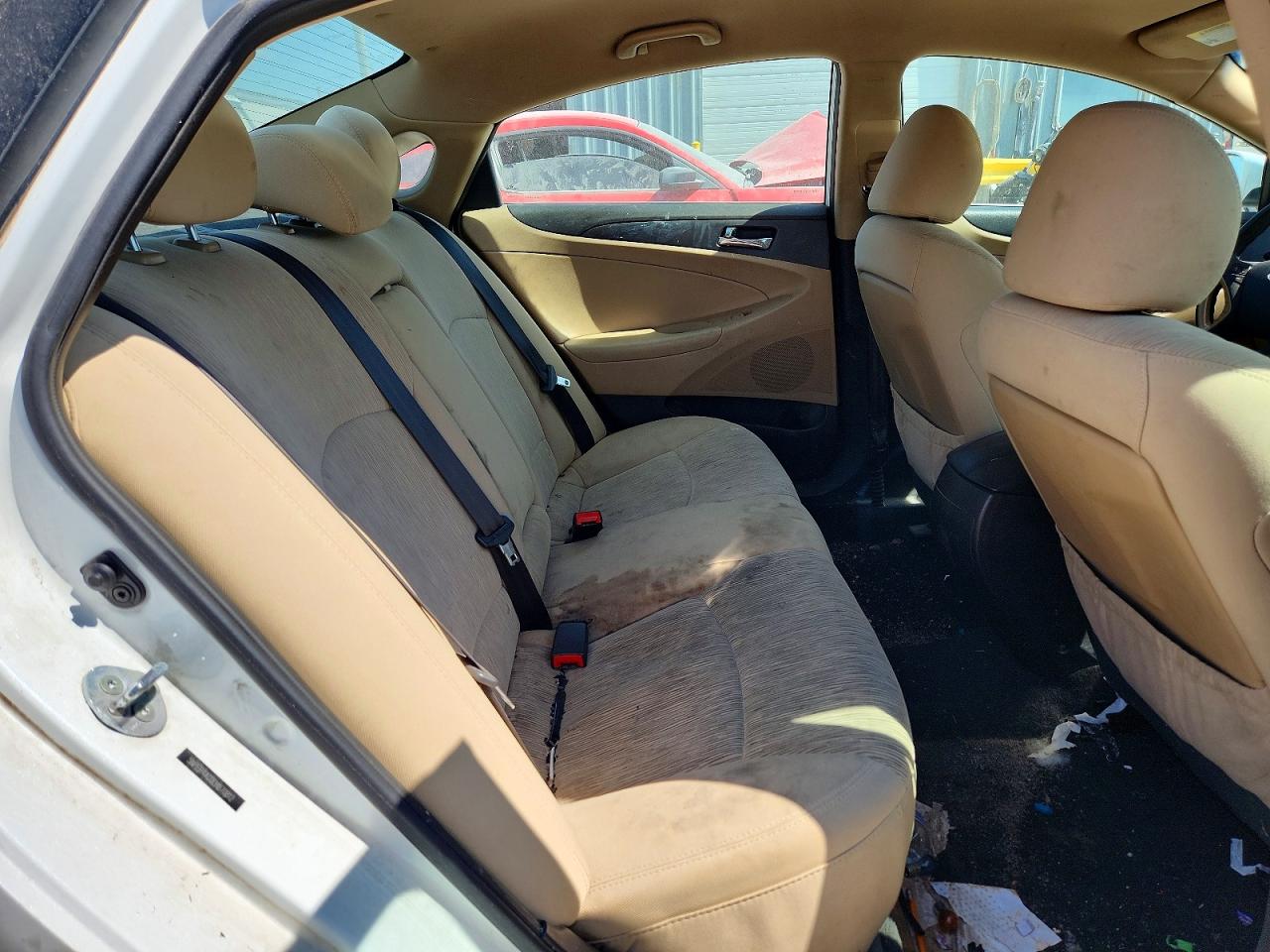 2014 Hyundai Sonata Gls White vin: 5NPEB4AC0EH870812