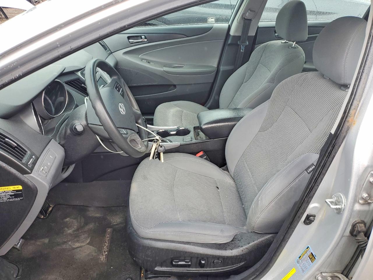 2014 Hyundai Sonata Gls Silver vin: 5NPEB4AC0EH887058