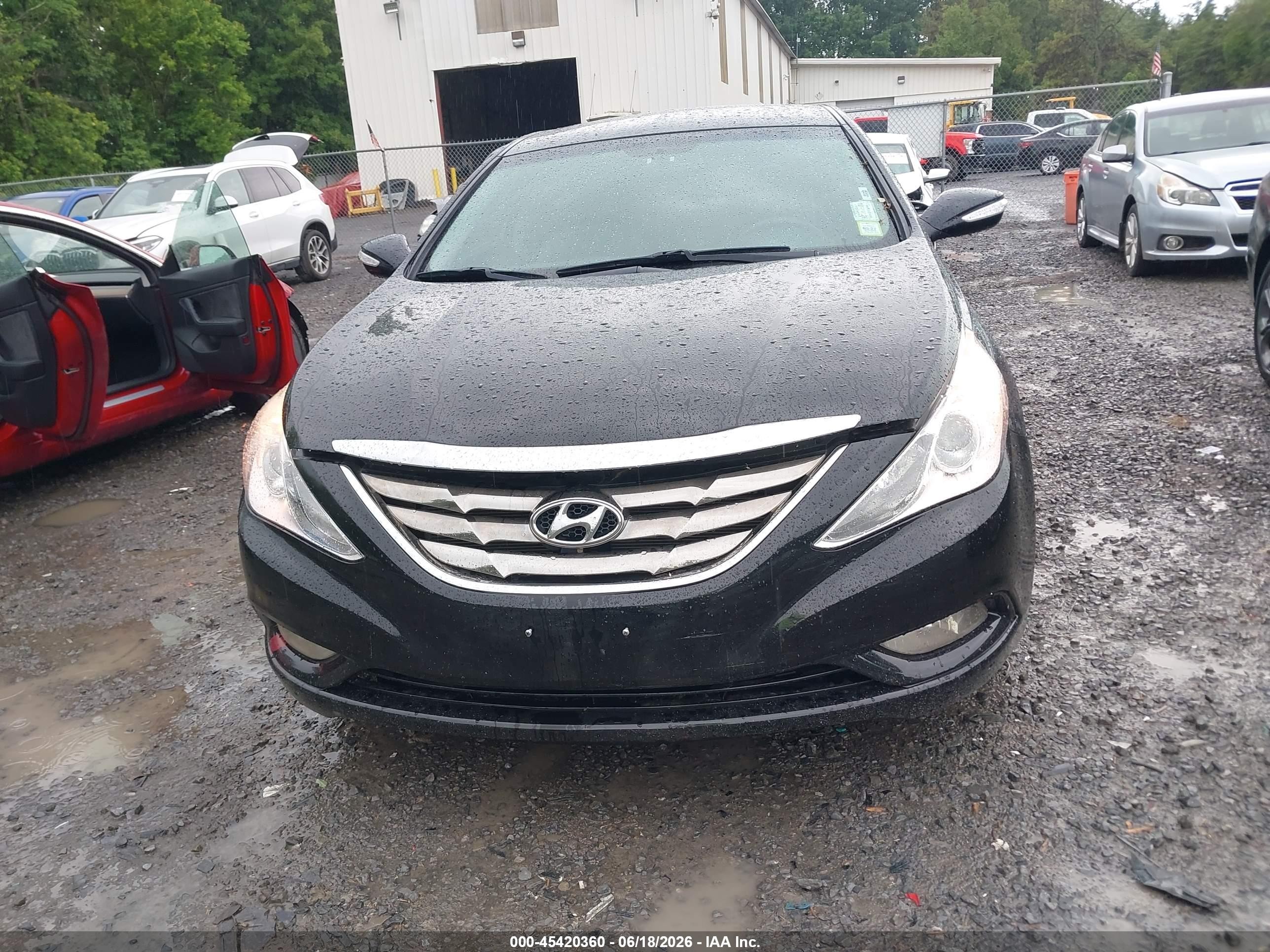 2014 Hyundai Sonata Gls Black vin: 5NPEB4AC0EH888954