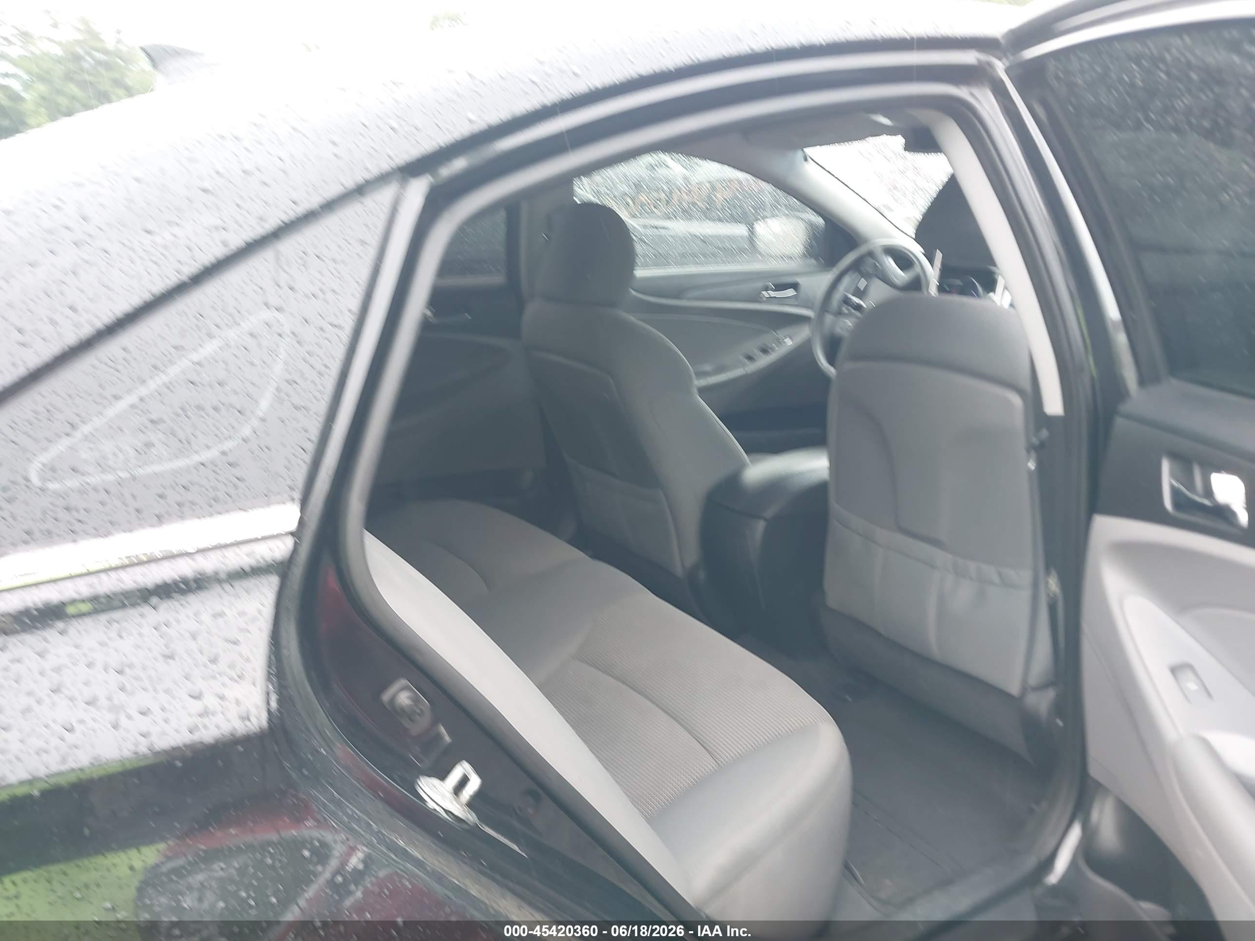2014 Hyundai Sonata Gls Black vin: 5NPEB4AC0EH888954