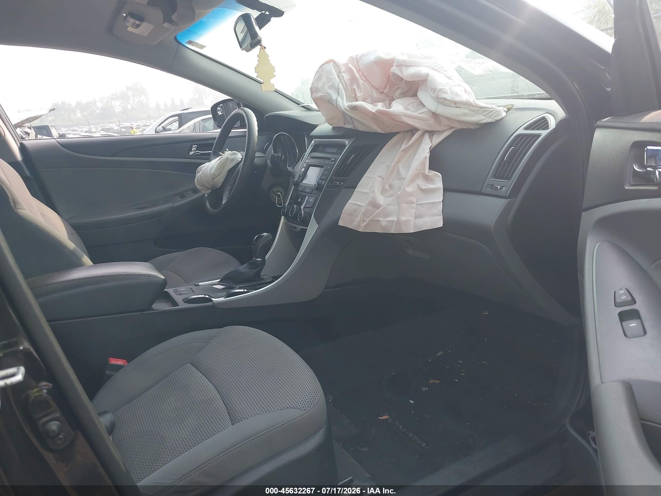 2014 Hyundai Sonata Gls Black vin: 5NPEB4AC0EH897217