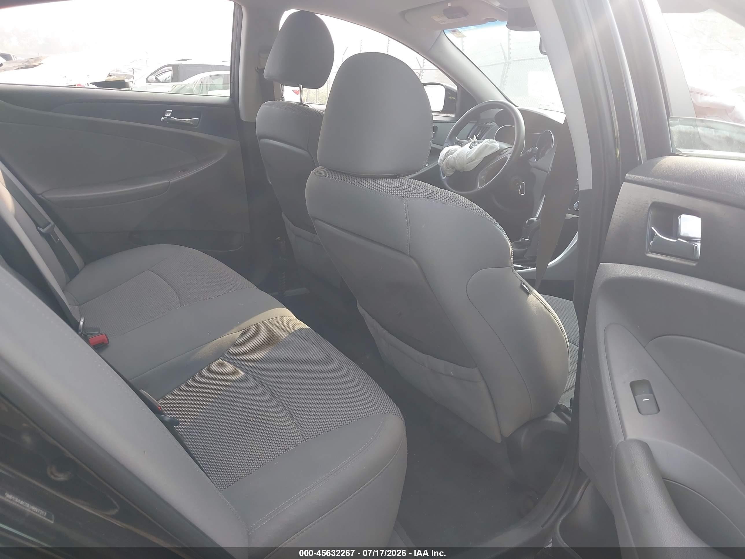 2014 Hyundai Sonata Gls Black vin: 5NPEB4AC0EH897217