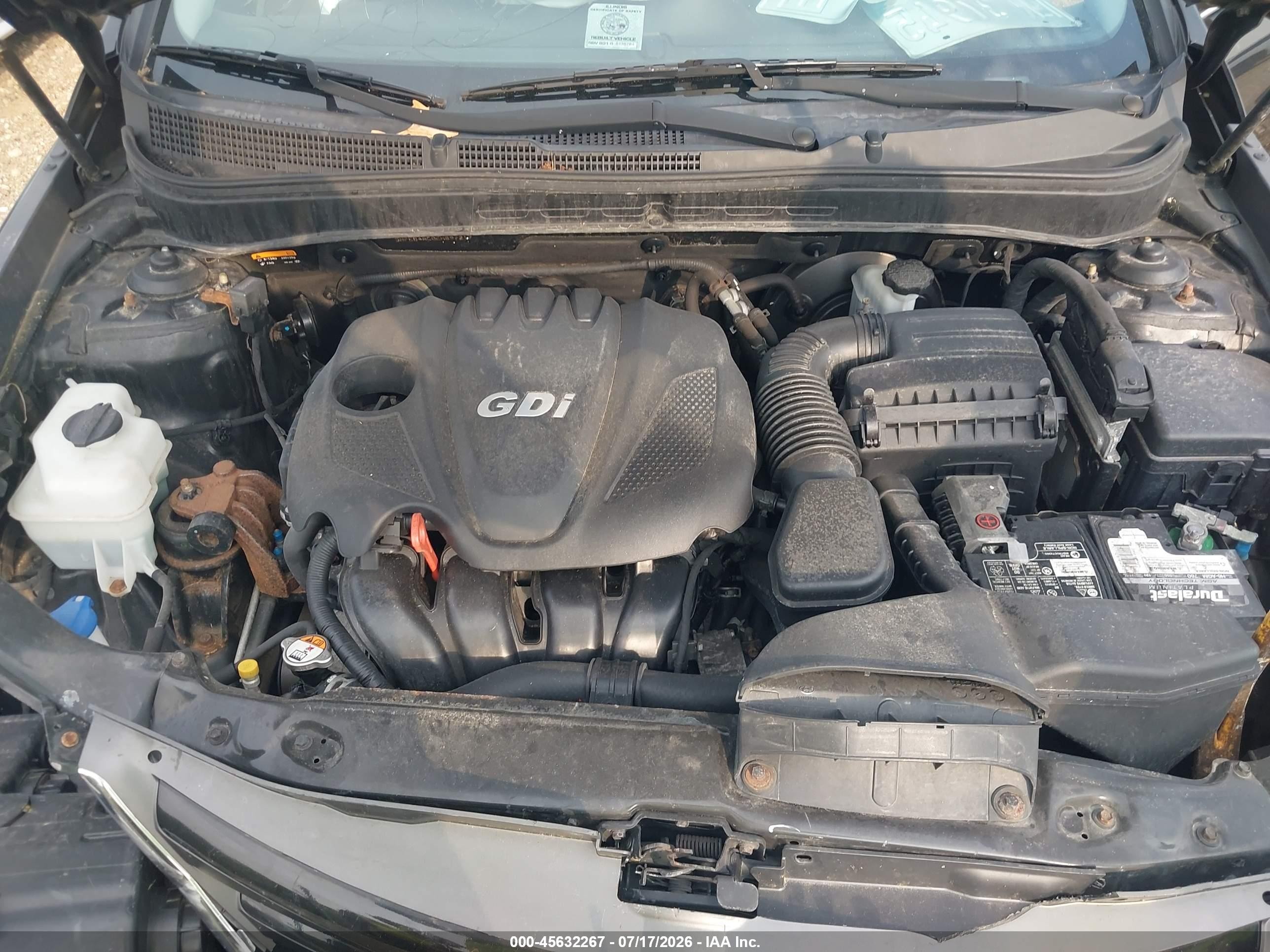2014 Hyundai Sonata Gls Black vin: 5NPEB4AC0EH897217