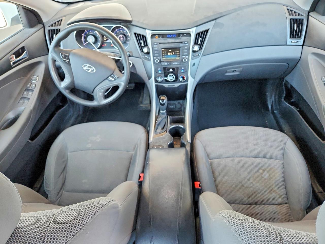 2014 Hyundai Sonata Gls White vin: 5NPEB4AC0EH903937