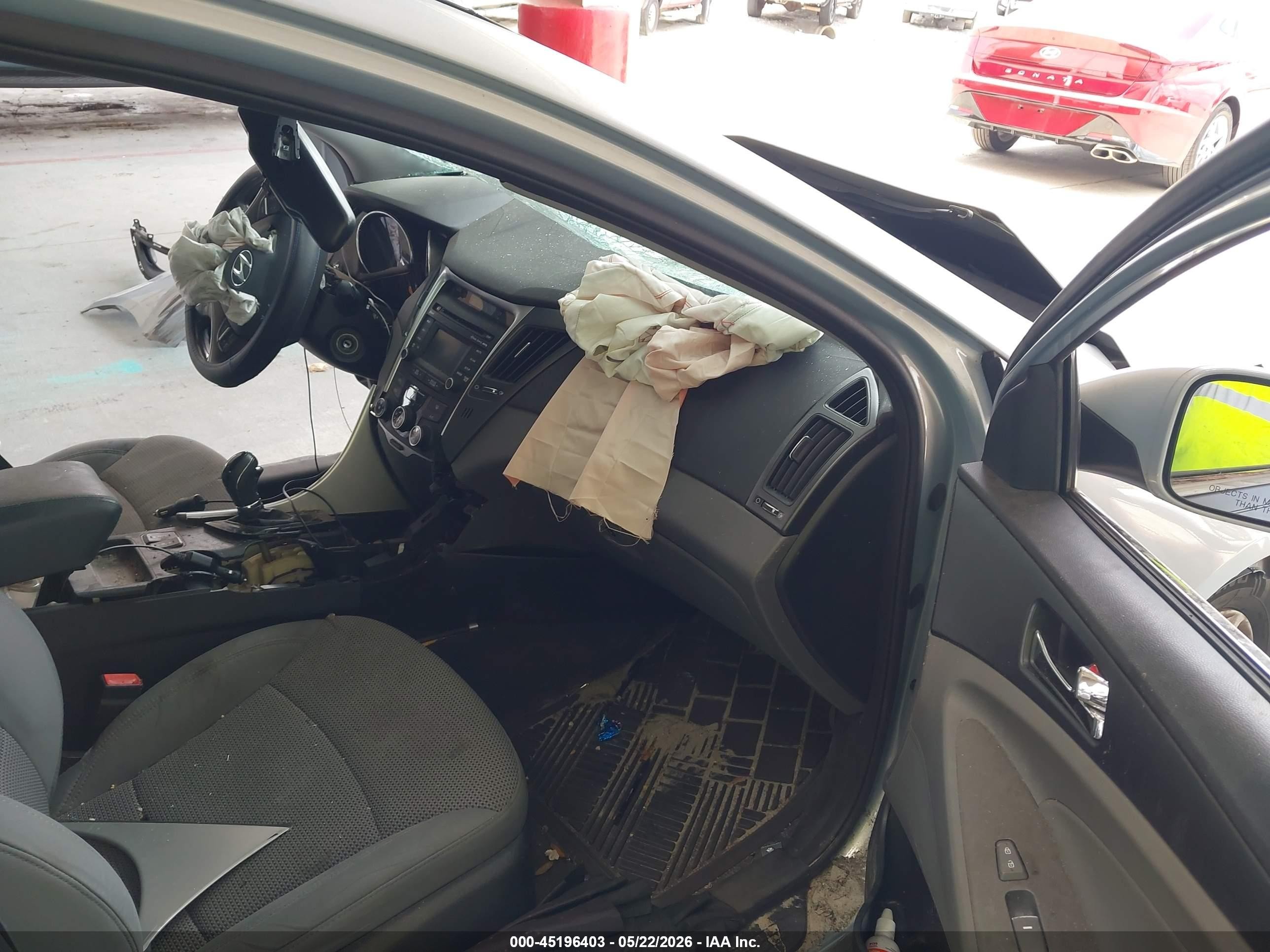 2014 Hyundai Sonata Gls Light Blue vin: 5NPEB4AC0EH908619
