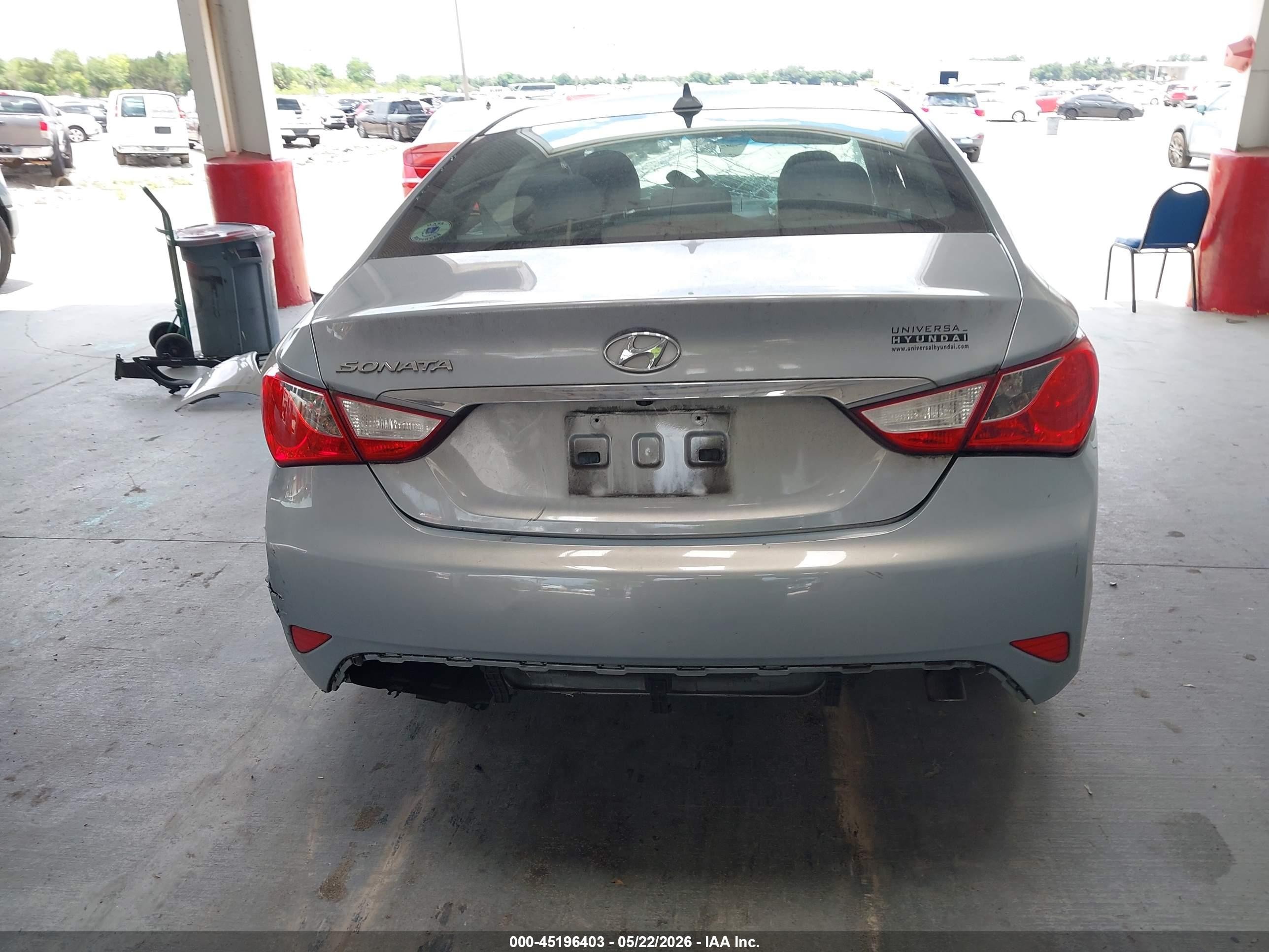 2014 Hyundai Sonata Gls Light Blue vin: 5NPEB4AC0EH908619