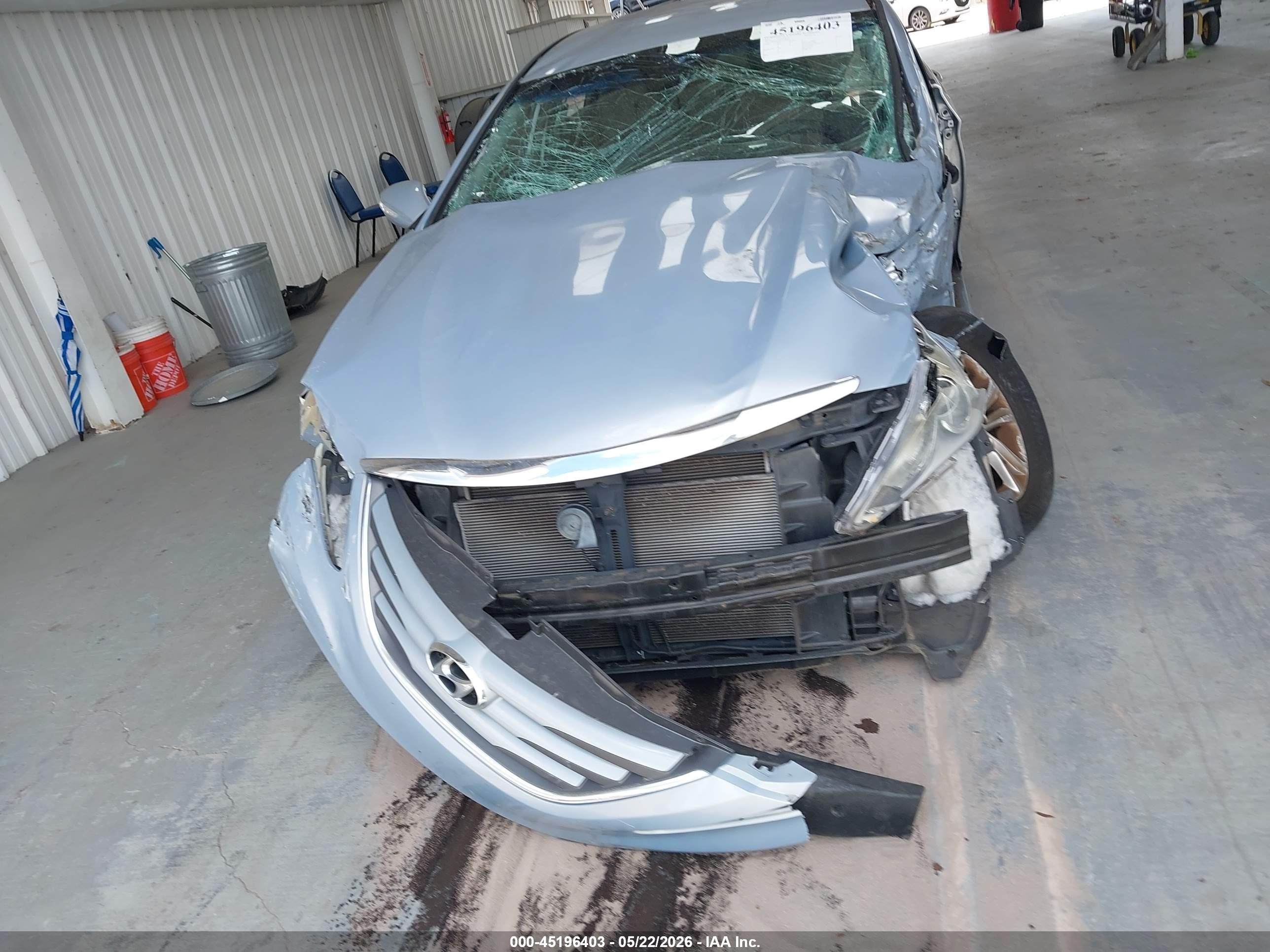 2014 Hyundai Sonata Gls Light Blue vin: 5NPEB4AC0EH908619