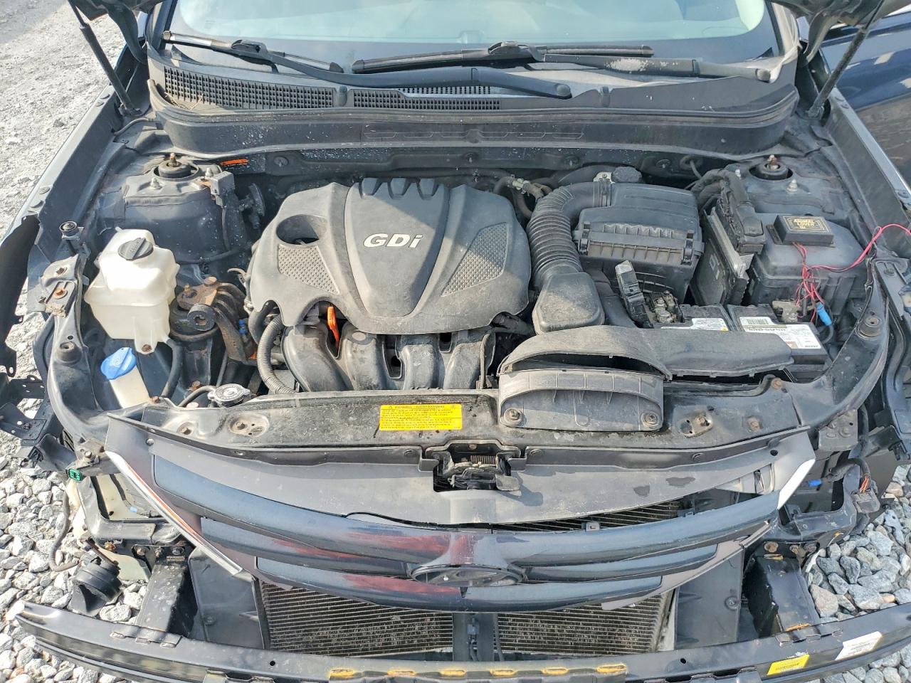 2014 Hyundai Sonata Gls Синий vin: 5NPEB4AC0EH911861