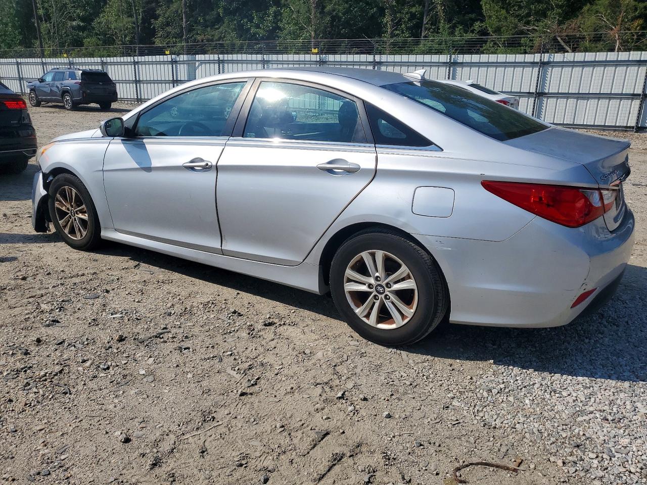 2014 Hyundai Sonata Gls Silver vin: 5NPEB4AC0EH916204