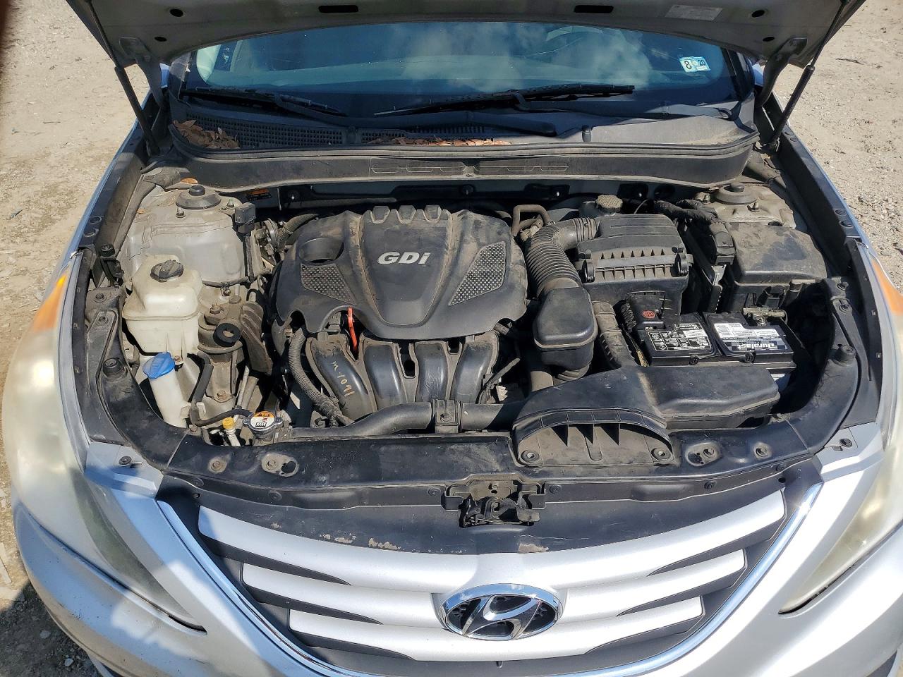 2014 Hyundai Sonata Gls Silver vin: 5NPEB4AC0EH916204